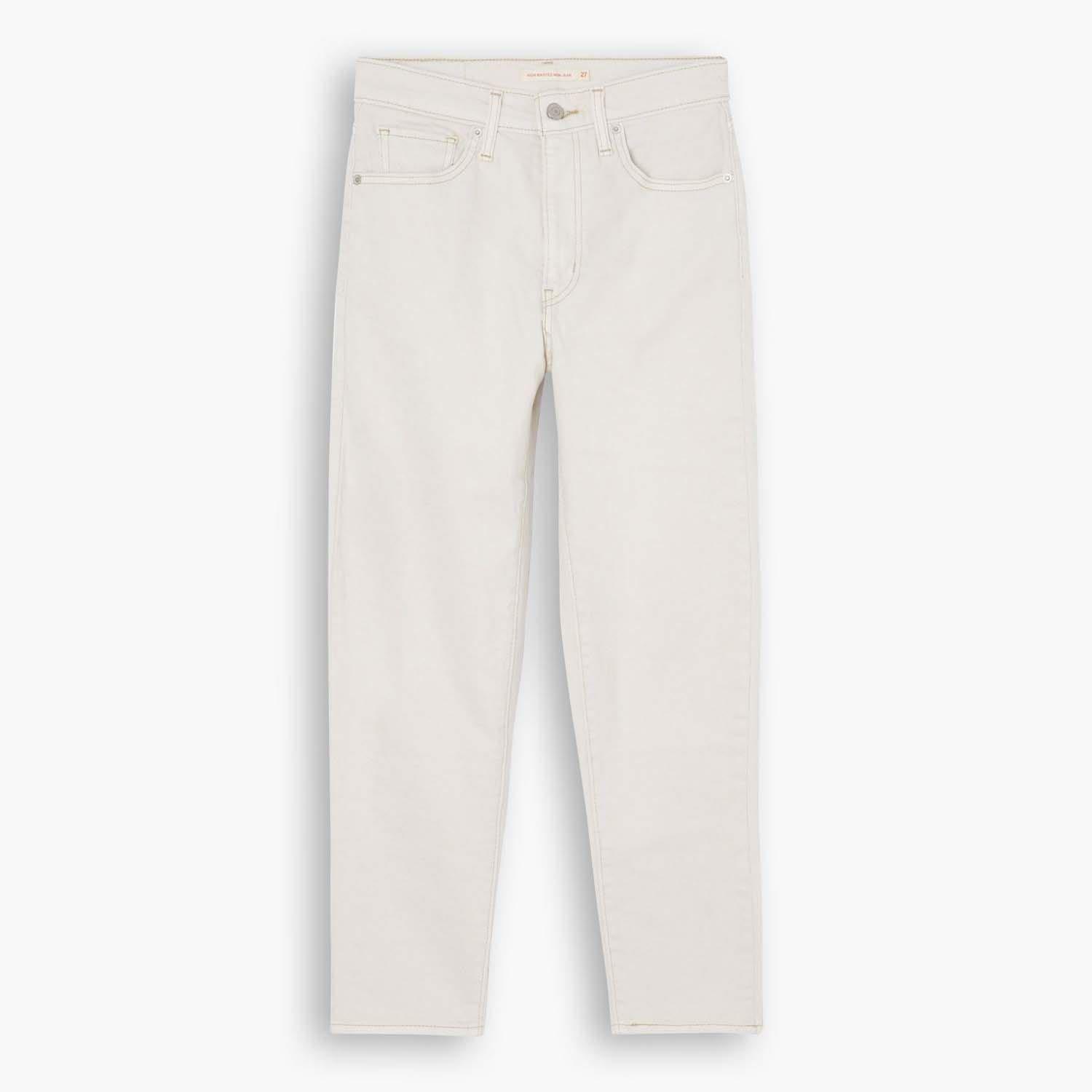 Levis Women's High Waisted Mom Bootcut Jeans - White - 28 L30