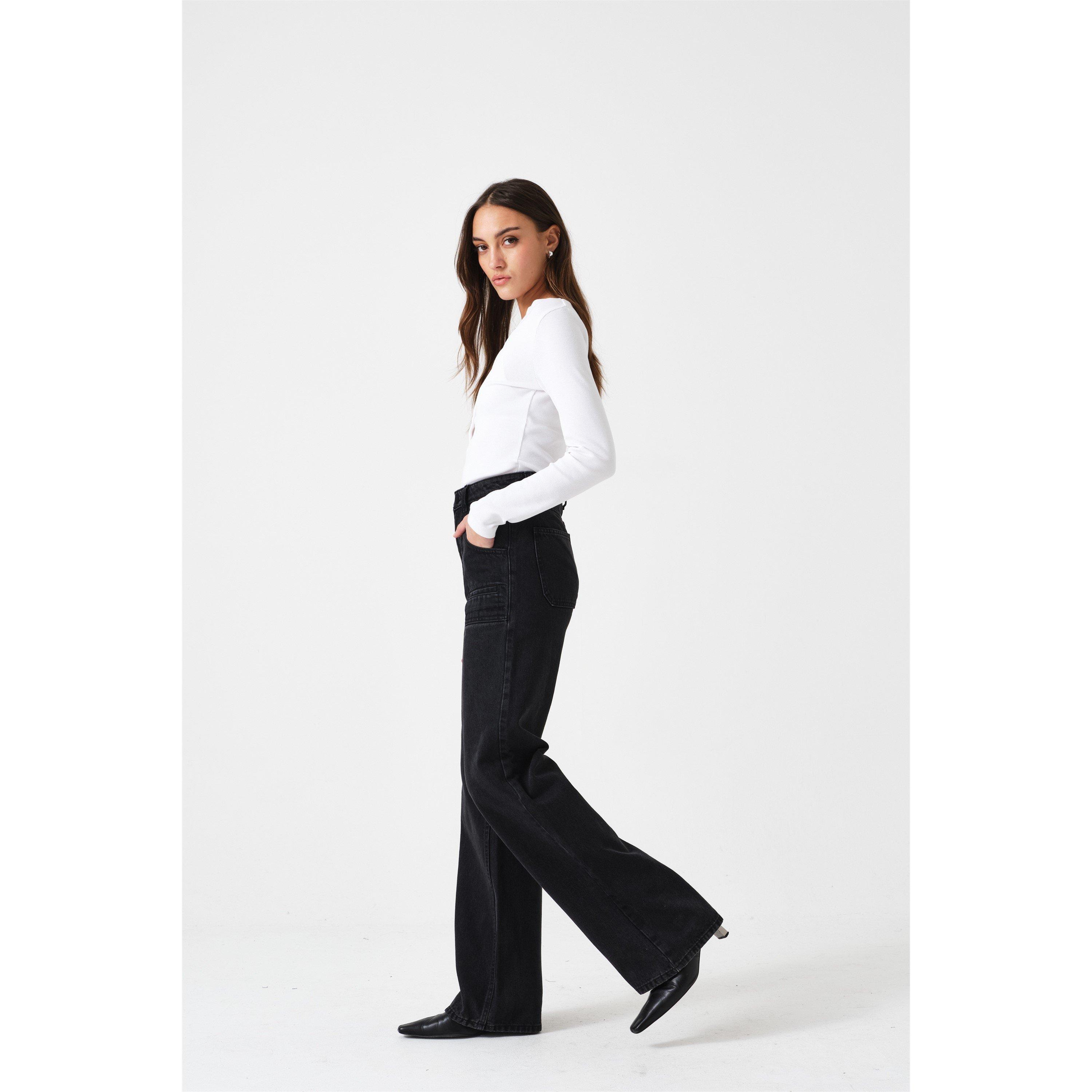 Fairbanks - Seventy Mochi - Women's Eden Wide Leg Jeans - 5