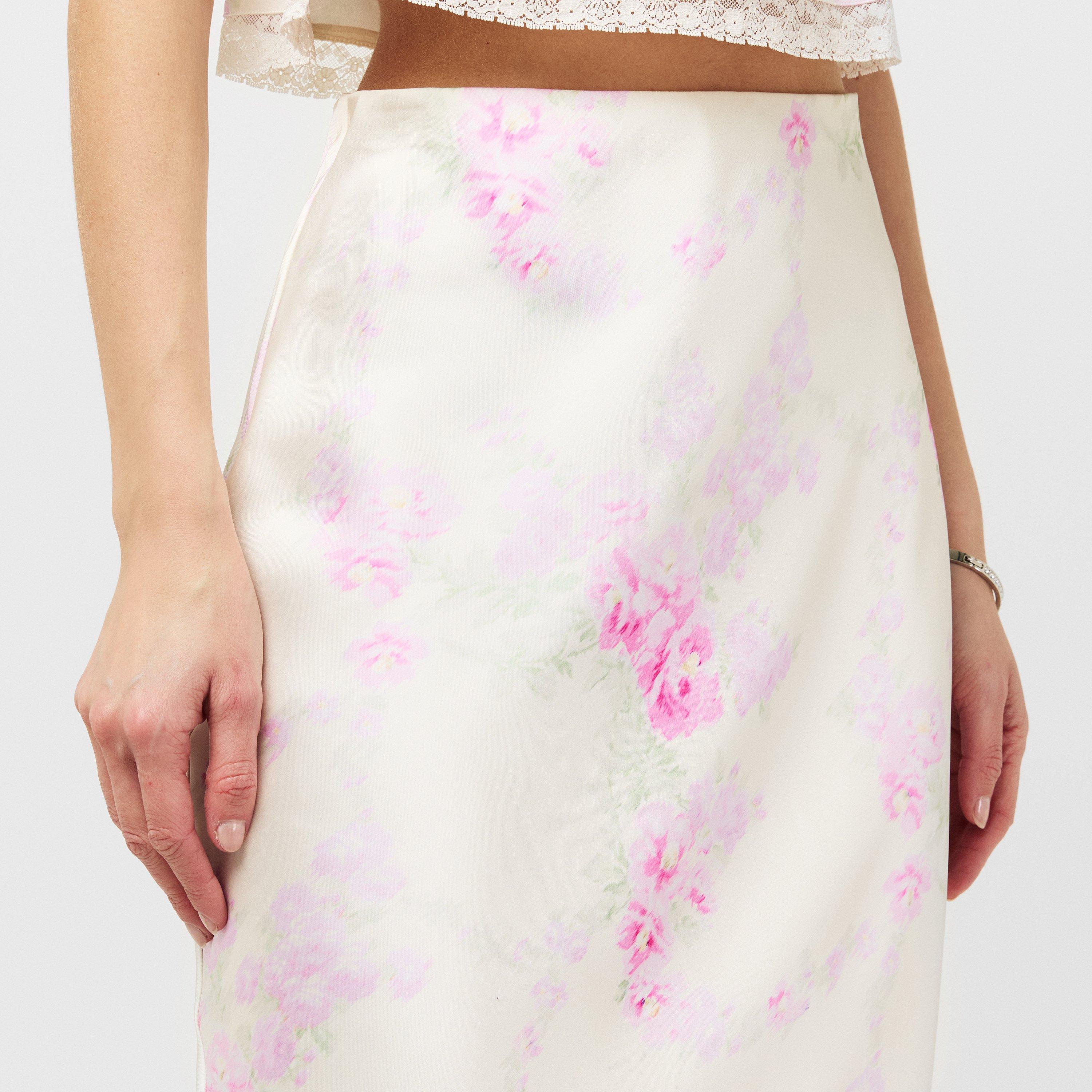 Vanilla Sorbet - LoveshackFancy - Women's Love Castle Midi Skirt - 5