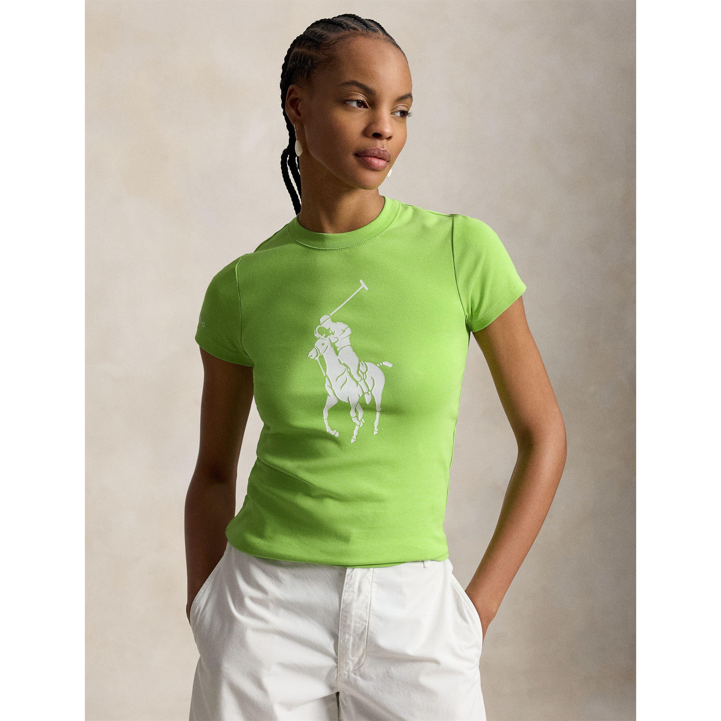 RIVIERA GREEN - Polo Ralph Lauren - Women's Baby Tee - 3