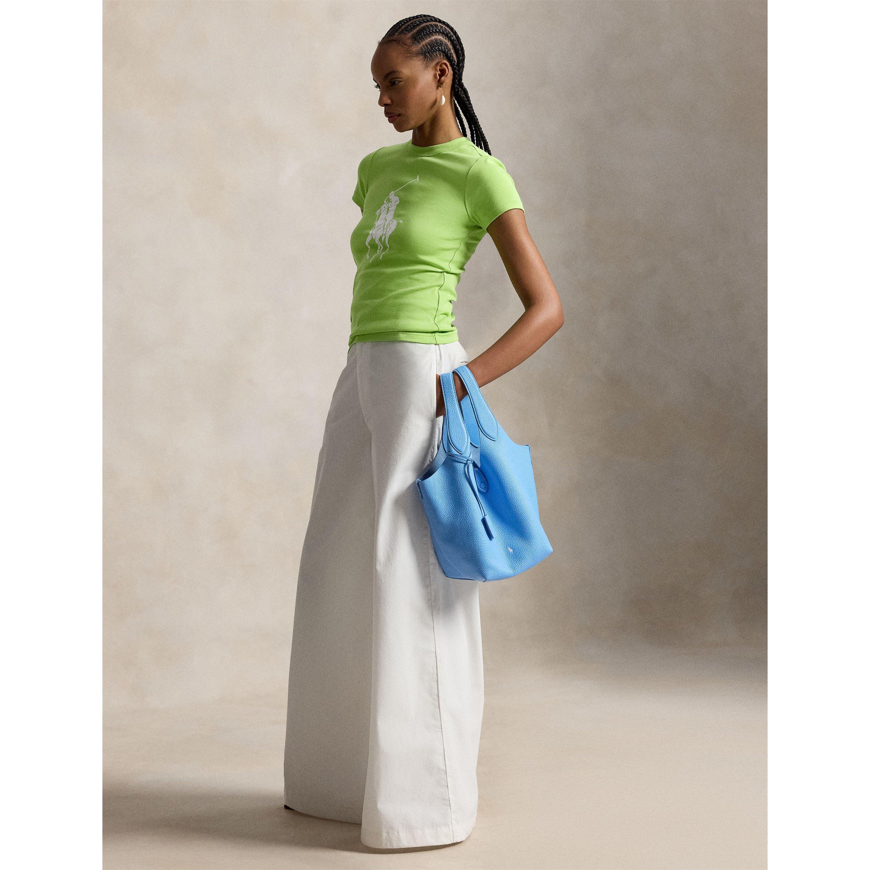 RIVIERA GREEN - Polo Ralph Lauren - Women's Baby Tee - 6