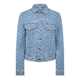 Off White Monogram Denim Jacket