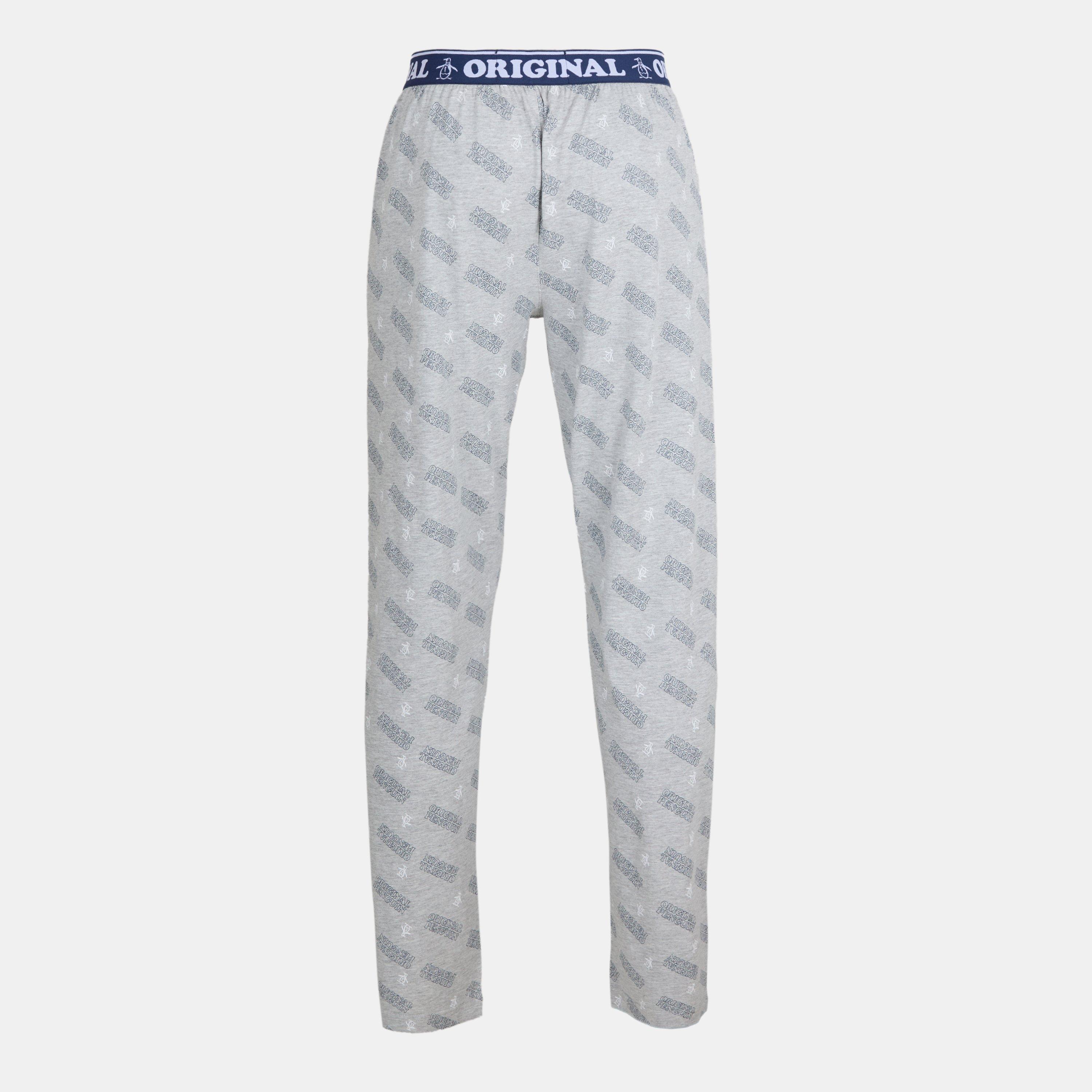 Grå - Penguin - Ppx8 1Pk Jersey Trouser Lo Mens - 2