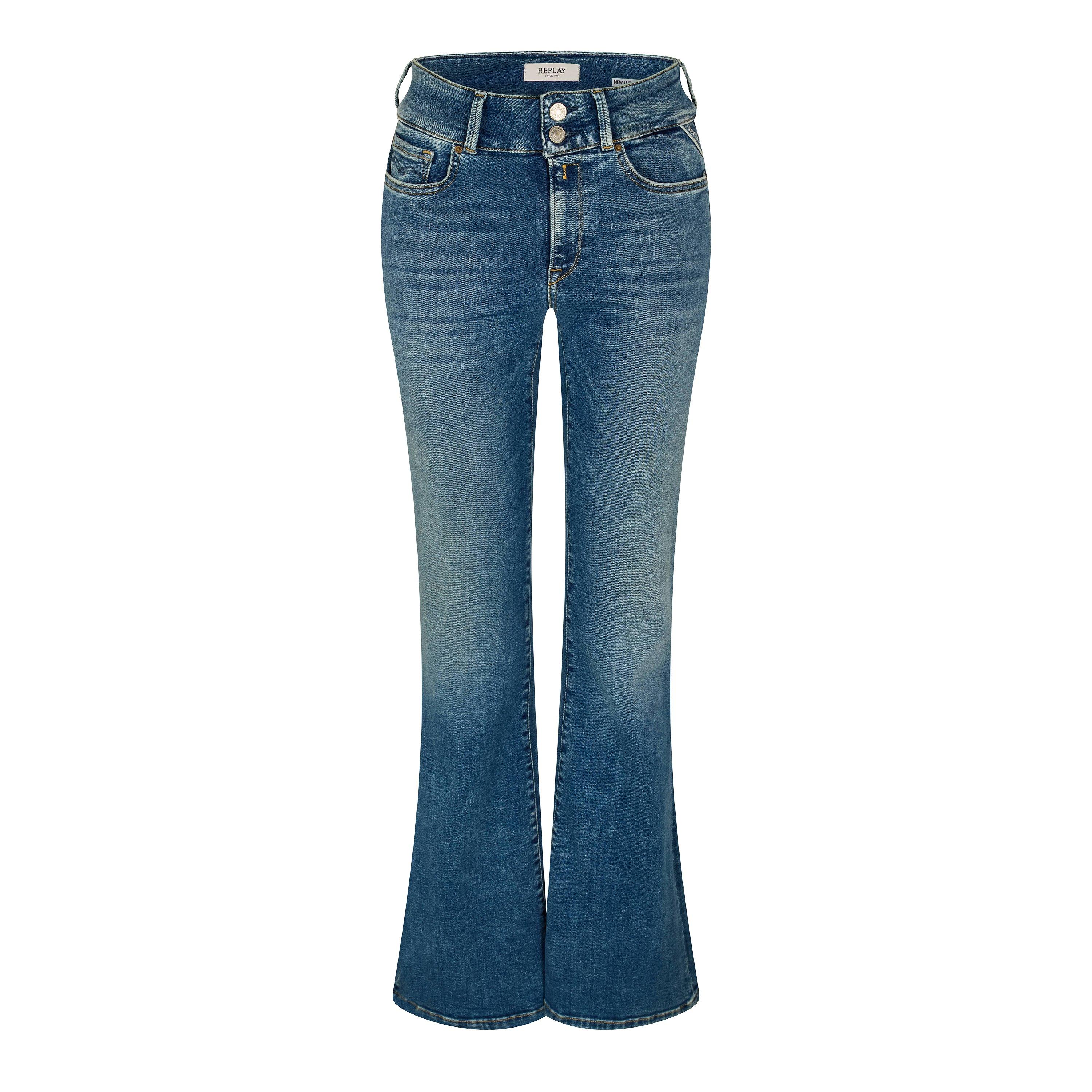 Blue - Replay - Women's New Luz Bootcut Jeans - 1