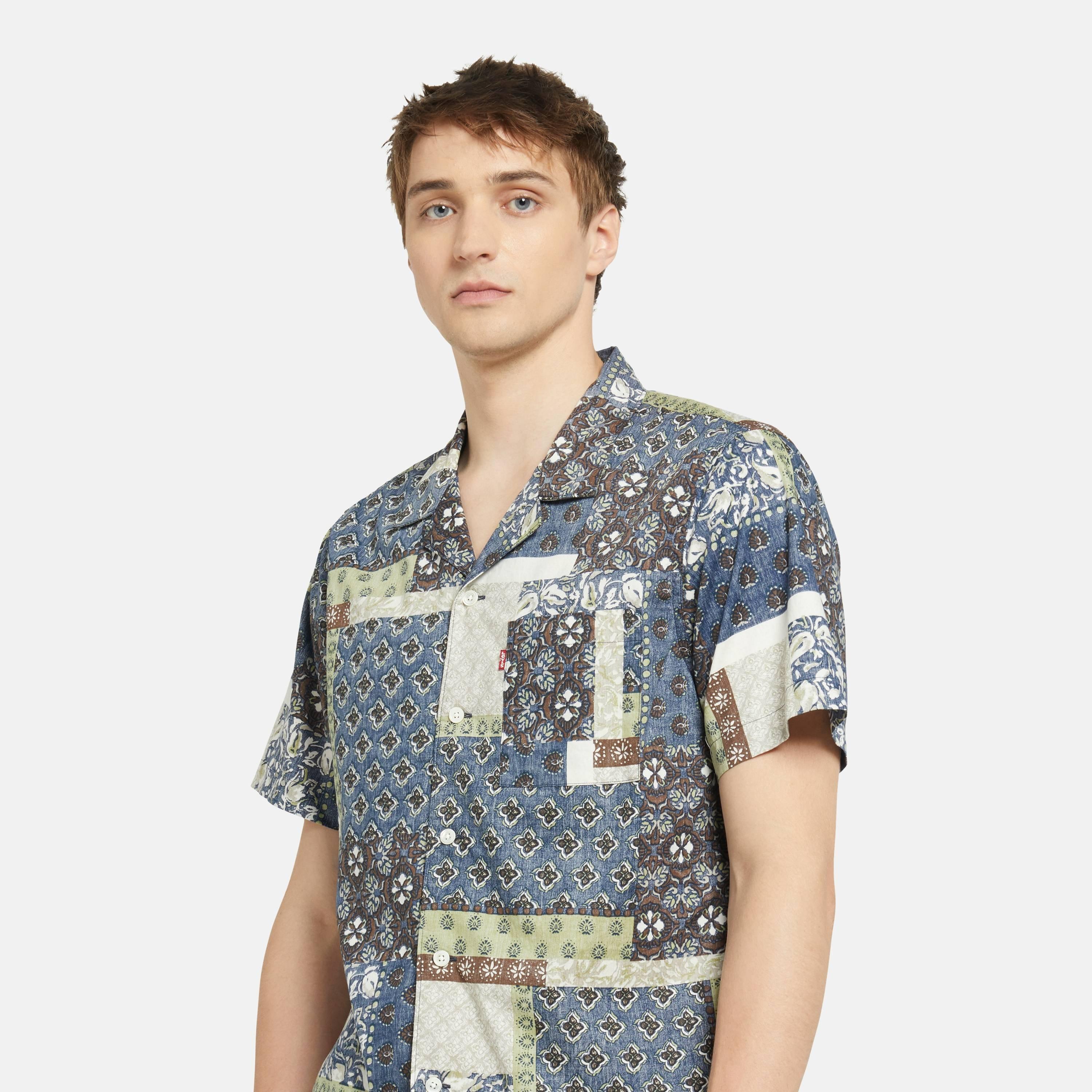 Tamrin - Levis - Men's Sunset Camp Short-Sleeve Bowling Shirt - 2