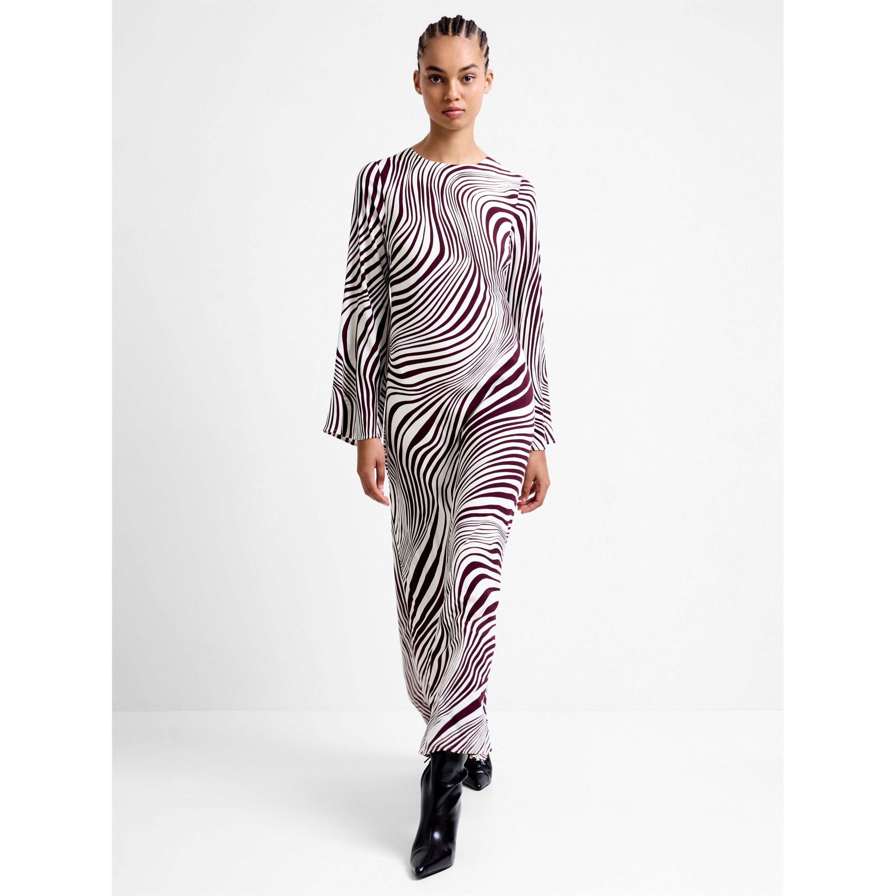 White - French Connection - Women's FC Ziggy Long Maxi Dress - 1