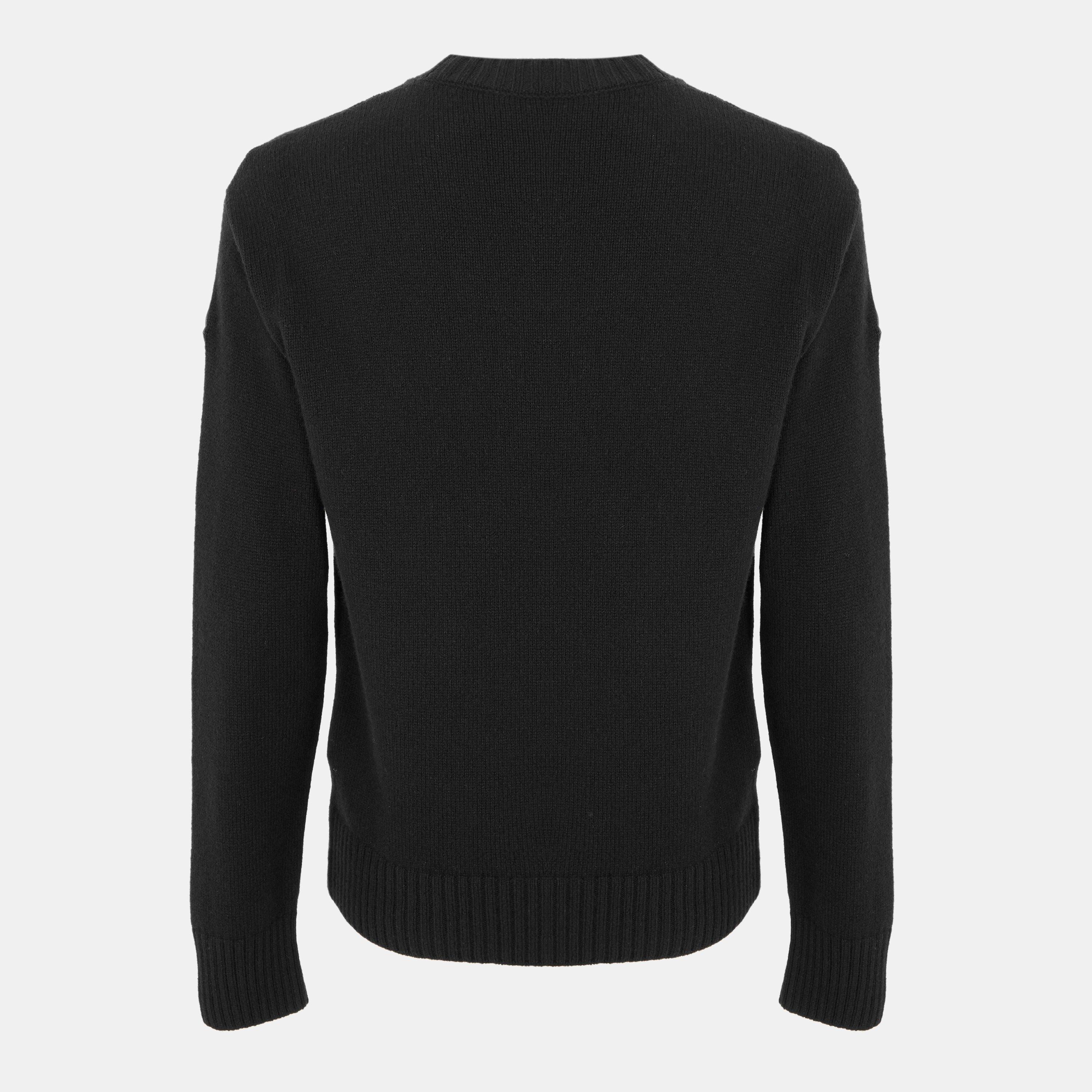Black 999 - Moncler - Men's Lightweight Knitted Top - 2