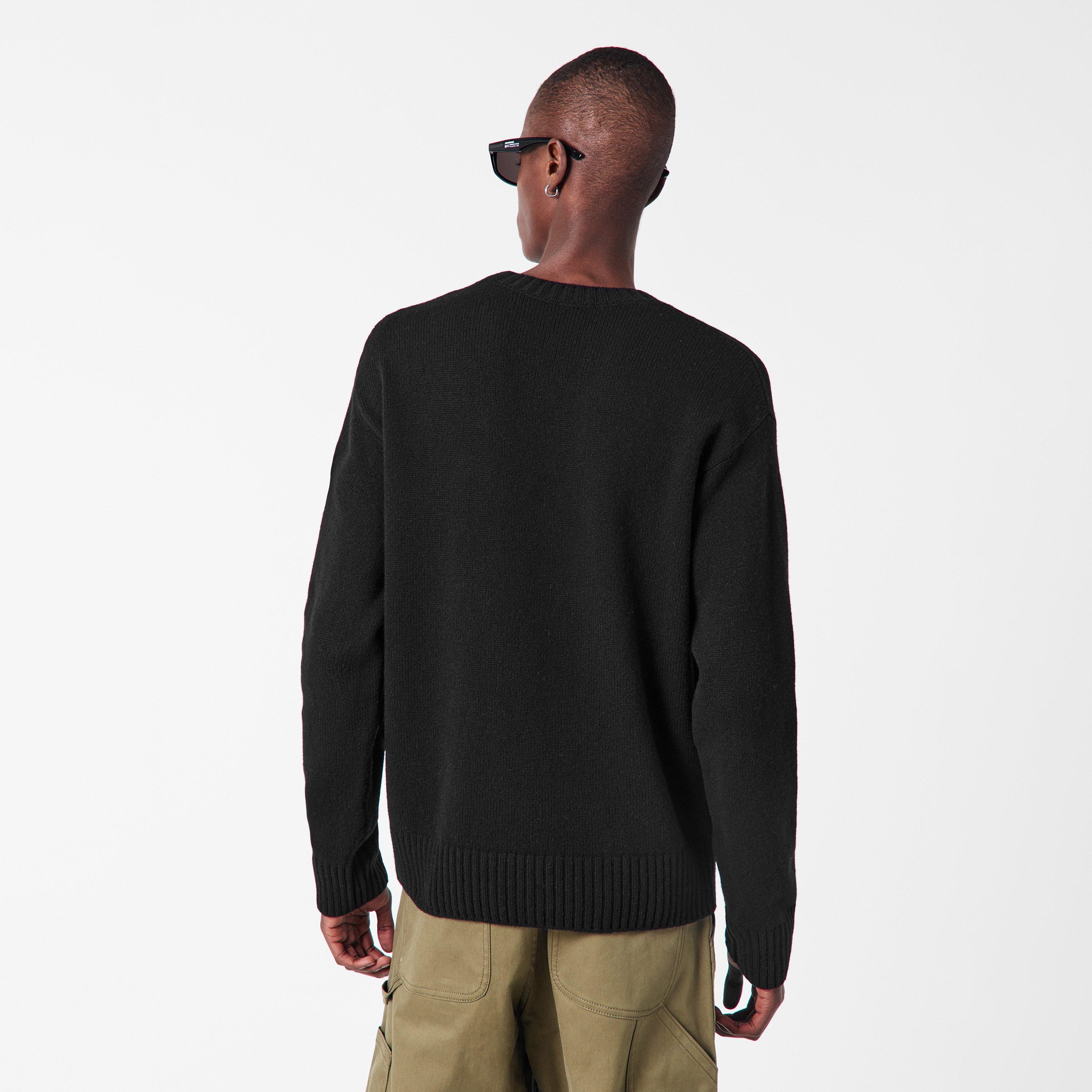 Black 999 - Moncler - Men's Lightweight Knitted Top - 4