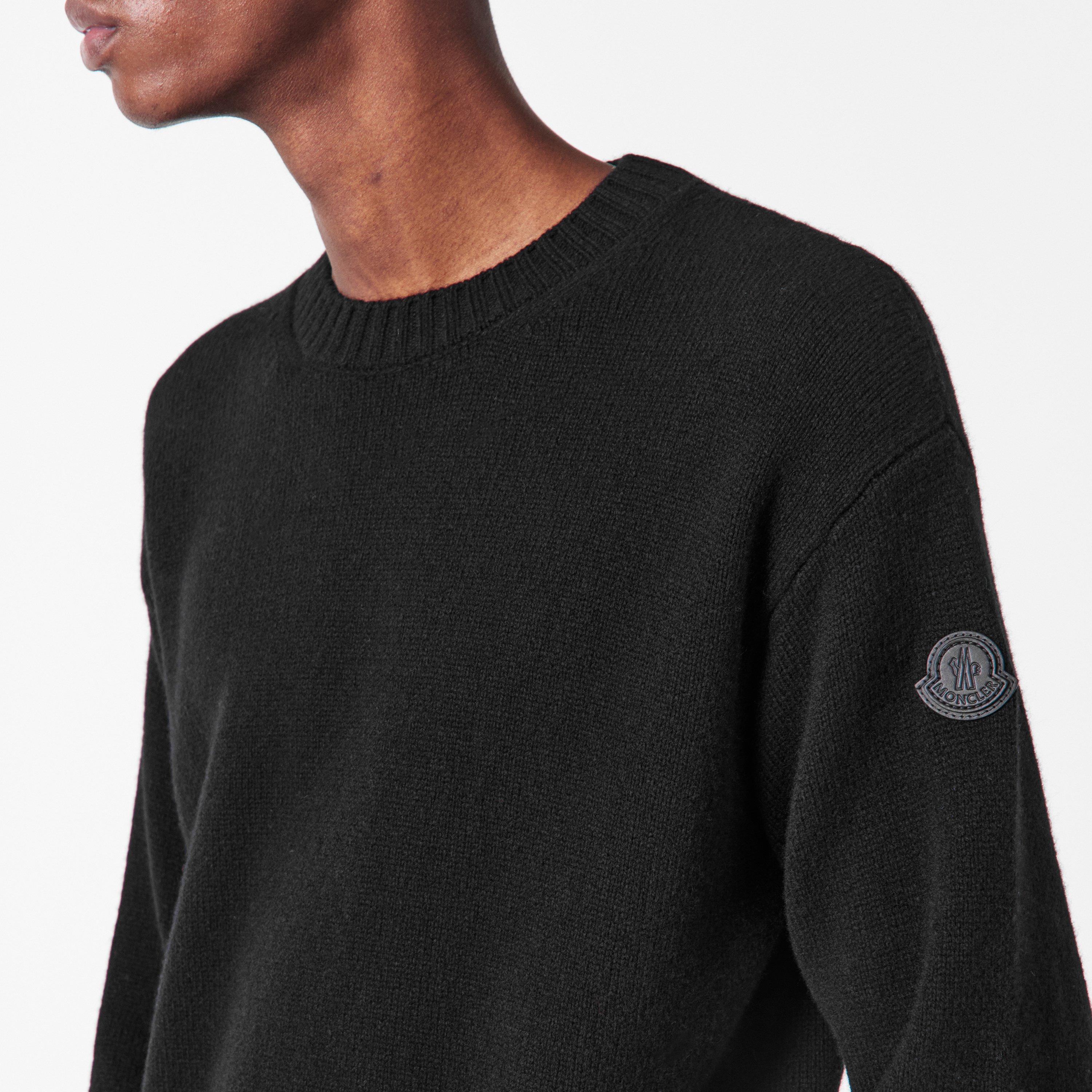 Black 999 - Moncler - Men's Lightweight Knitted Top - 5
