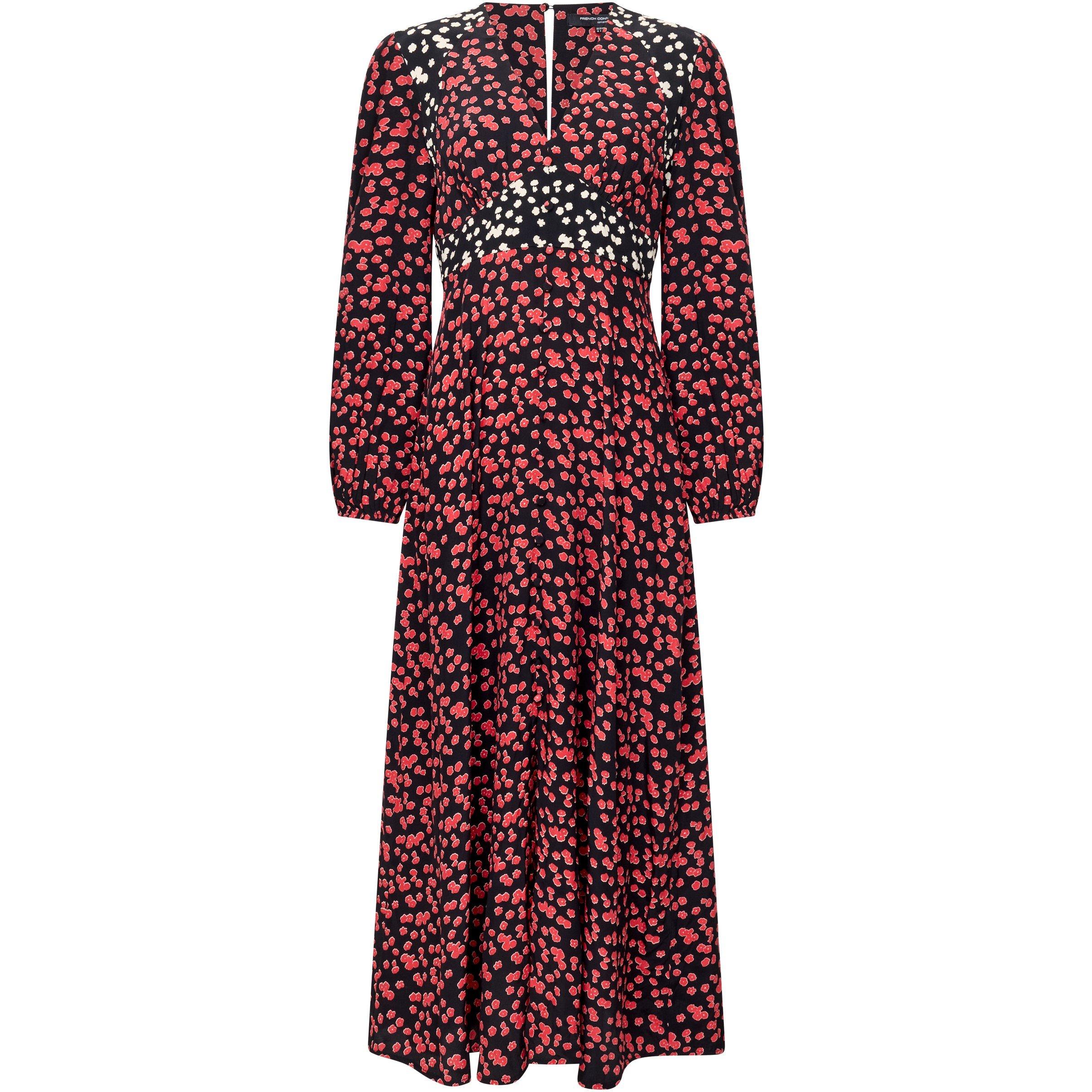 Black - French Connection - Women's Delphine Maxi Dress - 5