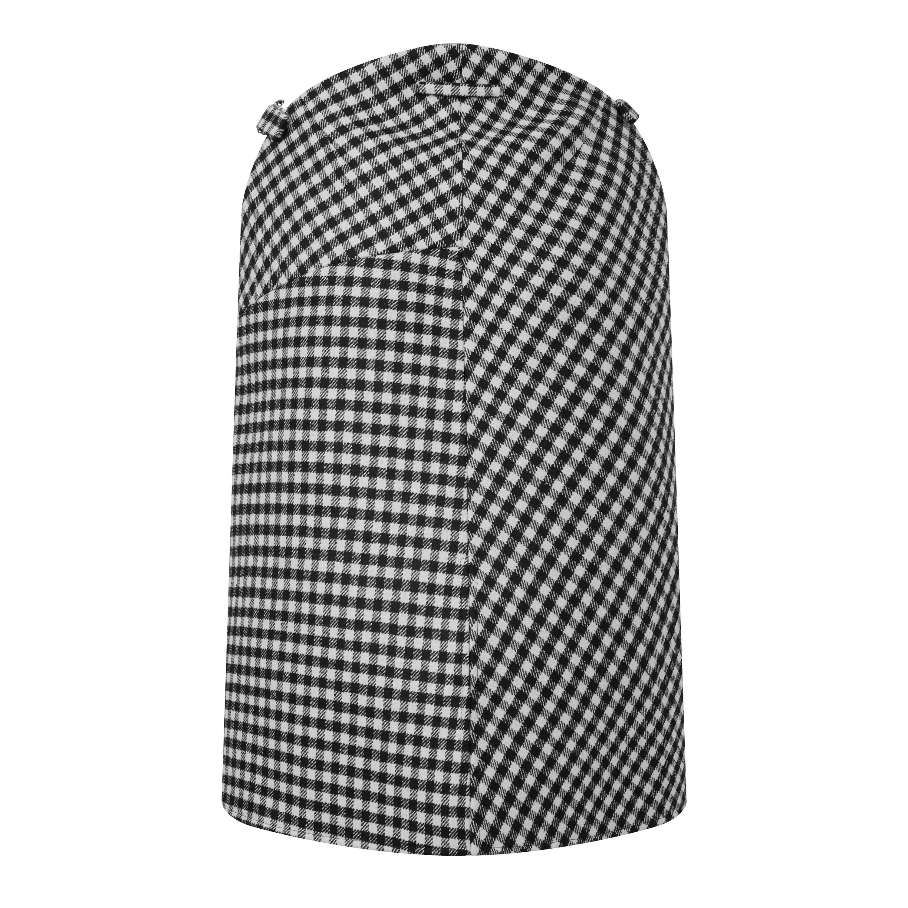 Black/White - Jean Paul Gaultier - JPG Zp Opening Skirt Ld64 - 2