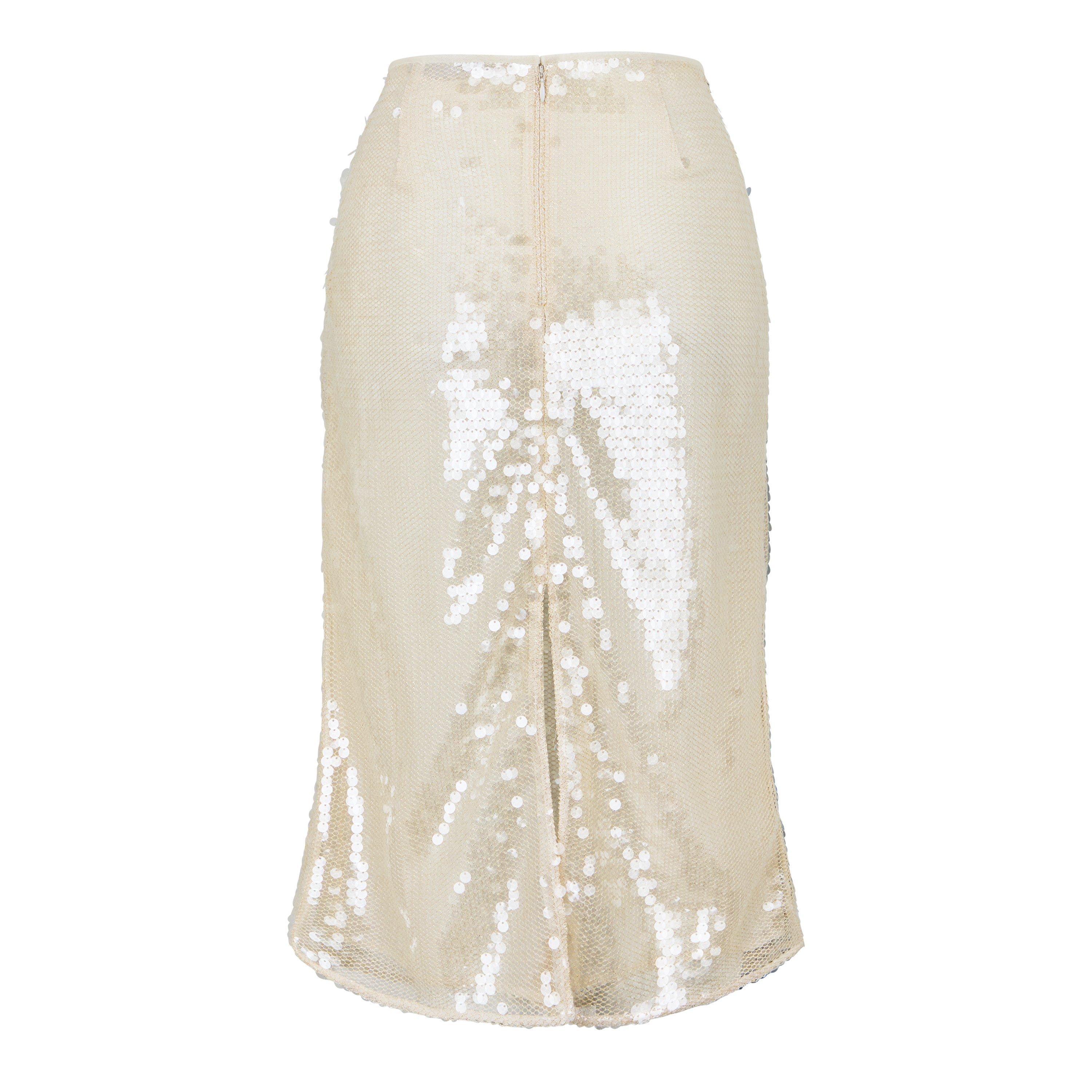 Cream 9200 - Stella McCartney - Sequinned Midi Skirt - 6
