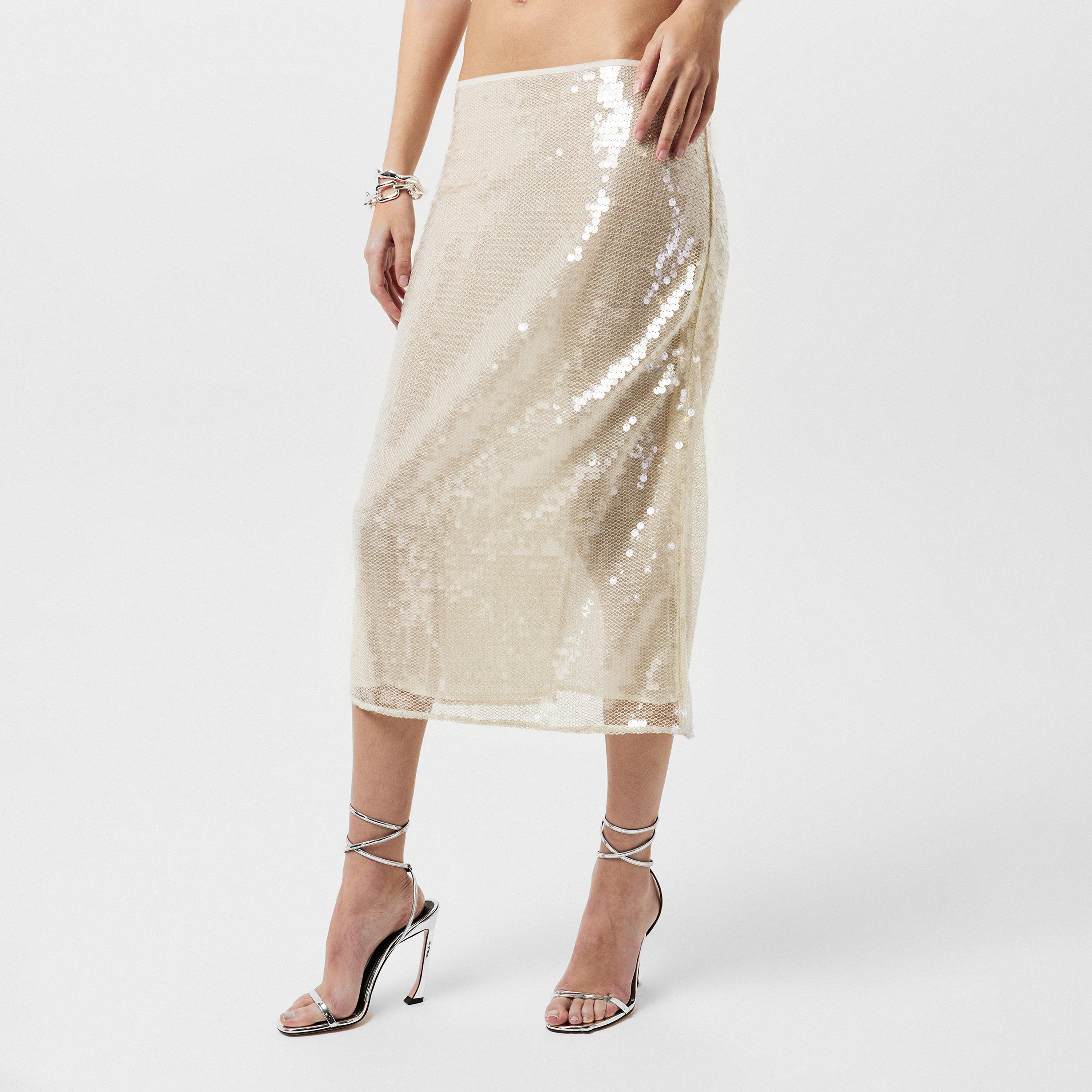 Cream 9200 - Stella McCartney - Sequinned Midi Skirt - 3