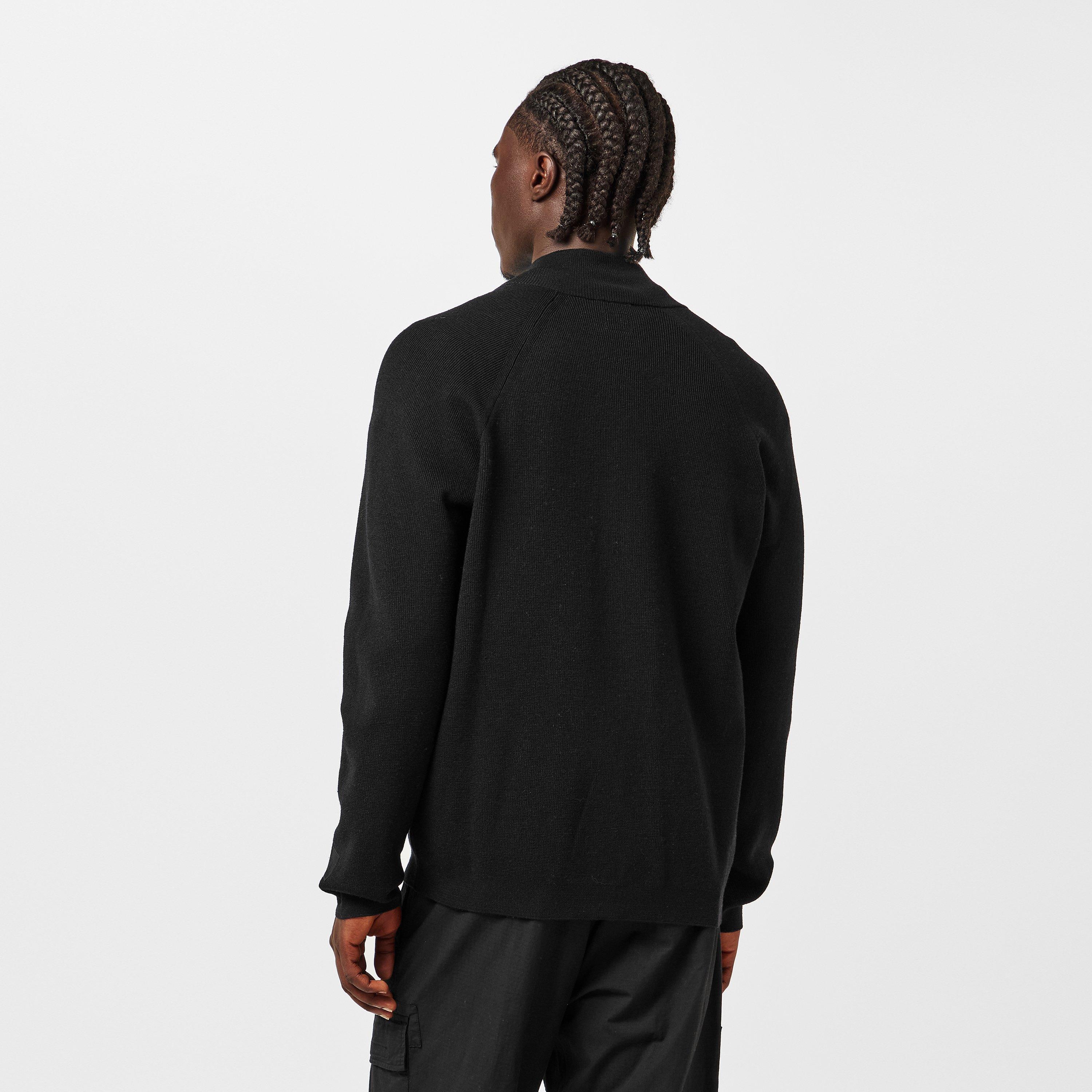 Black 999 - CP Company Metropolis - Men's Zip-Through Knitted Top - 4