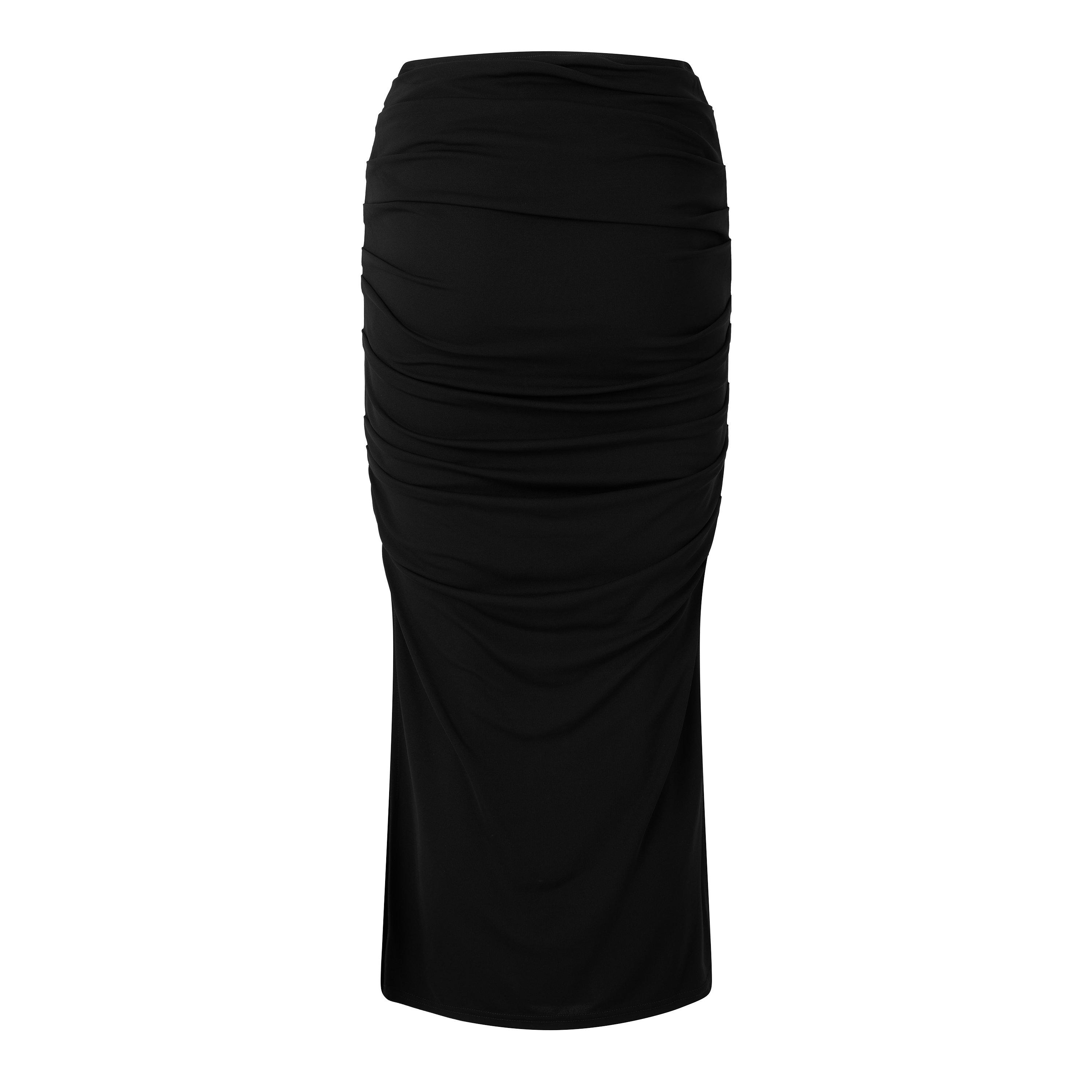 Black - Cult Gaia - Women's Dany Midi Skirt - 2