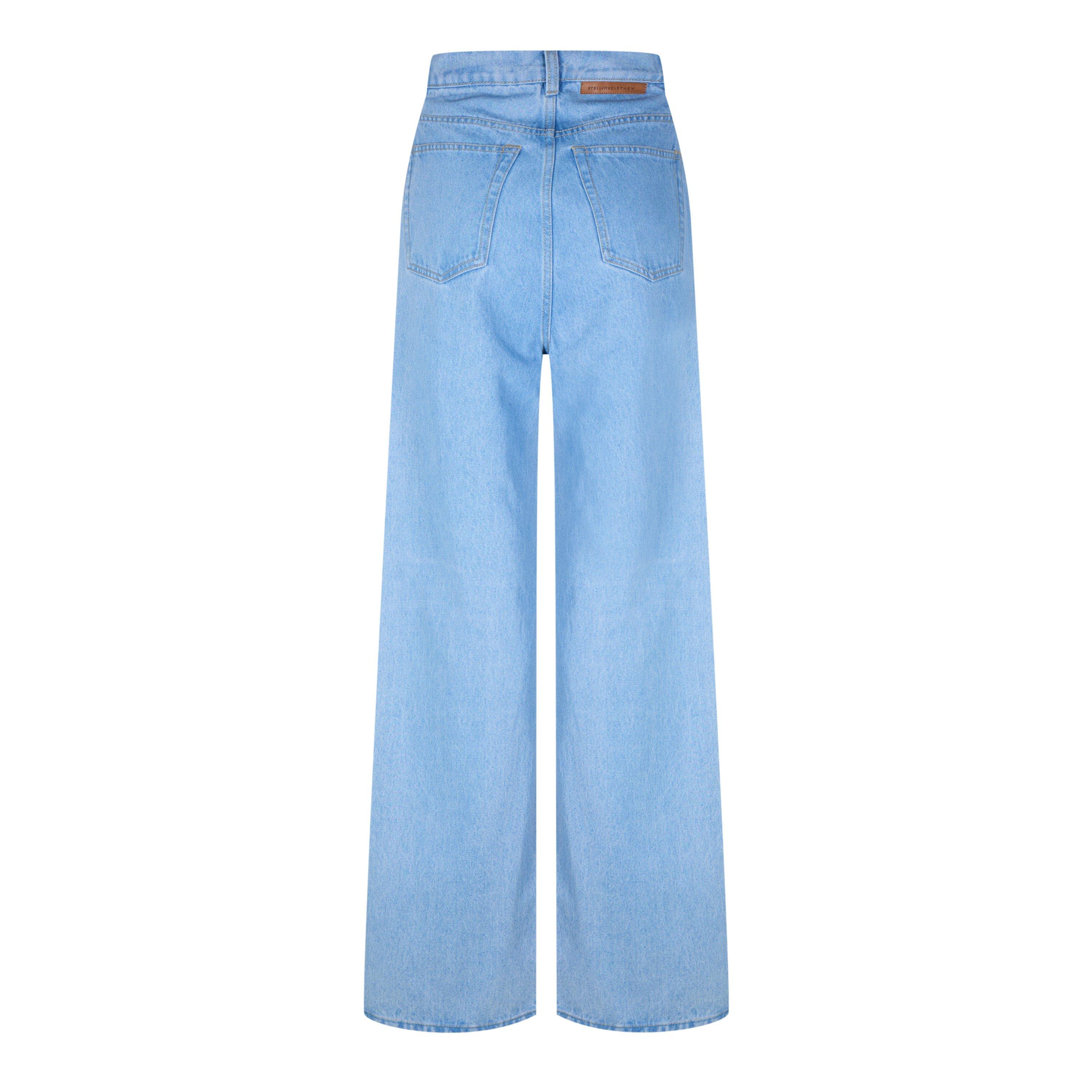 Denim 4125 - Stella McCartney - Women's Boucle Wide Leg Jeans - 2