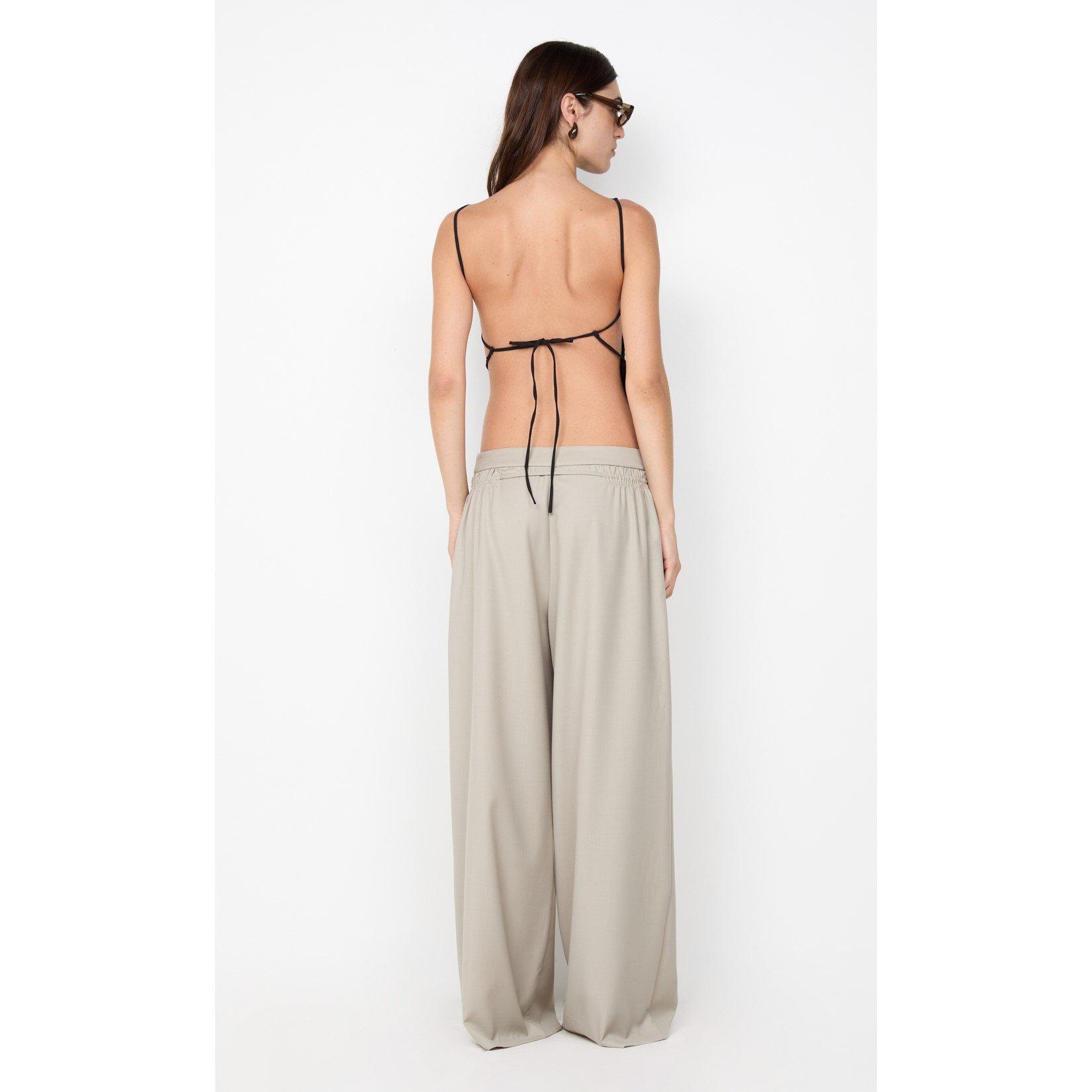 Black - Bec and Bridge - Bec Allira Tie Top Ld61