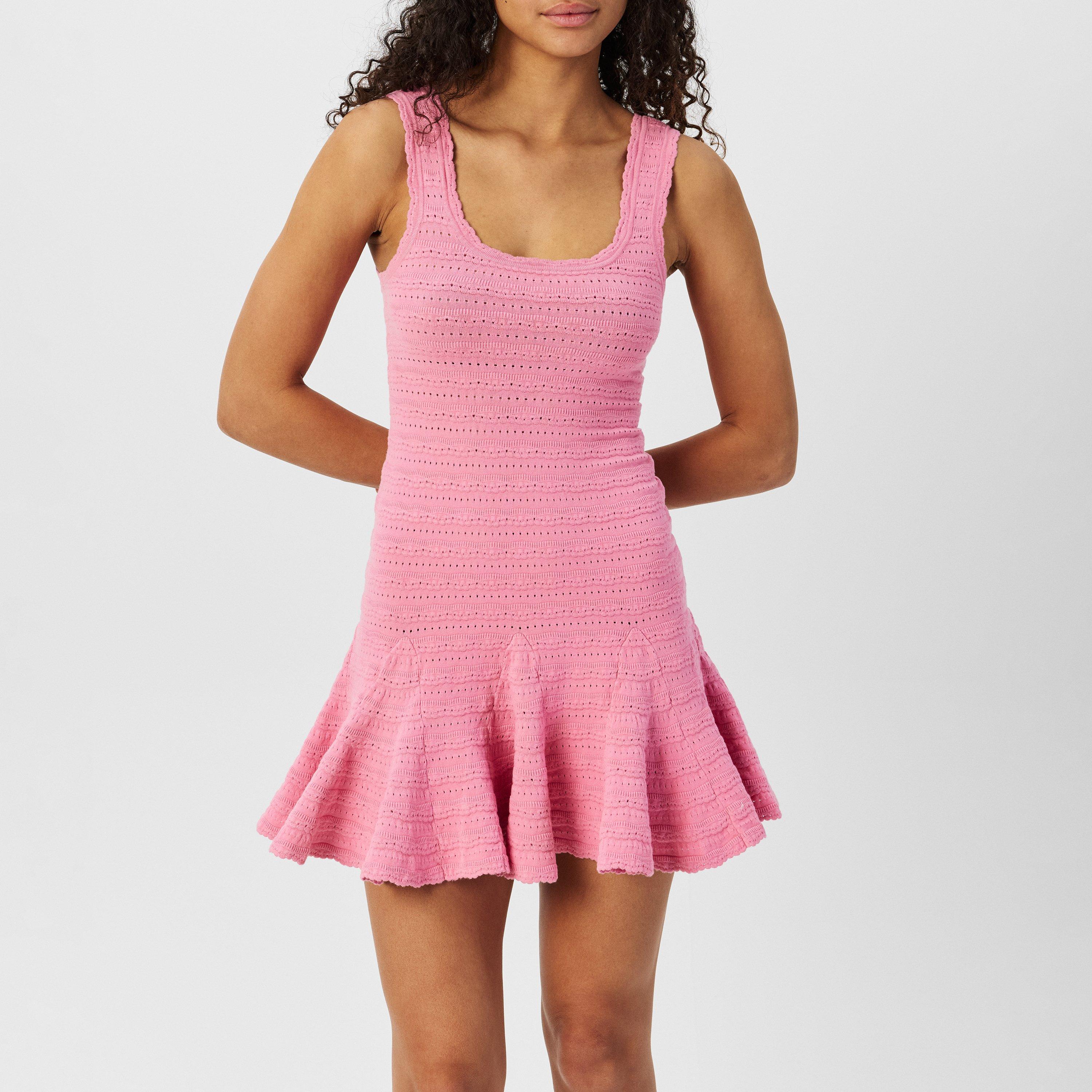 Sunset Pink - LoveshackFancy - Women's Love Maryanne Mini Dress - 3