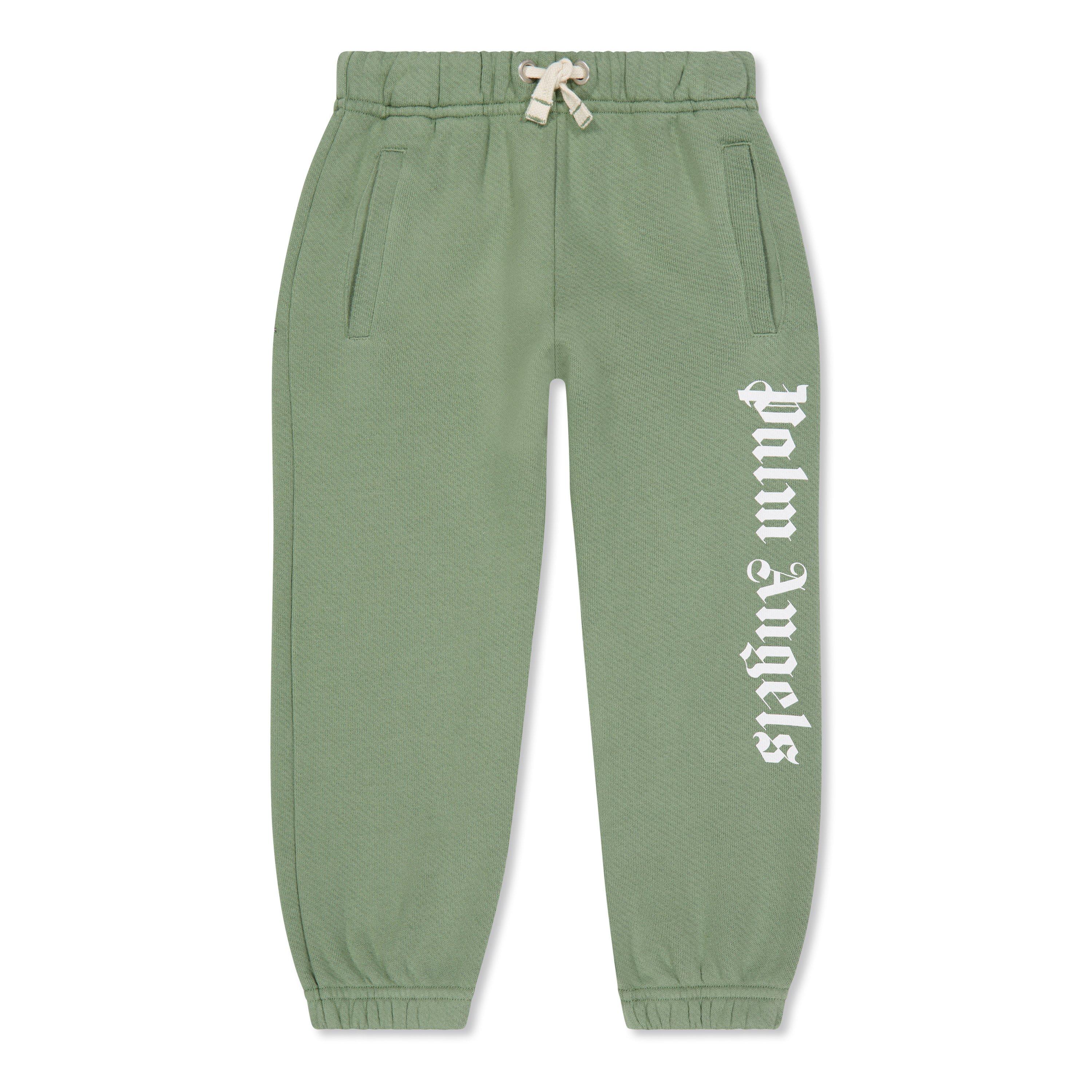 Palm Angels Kids' Logo Closed Hem Fleece Joggers