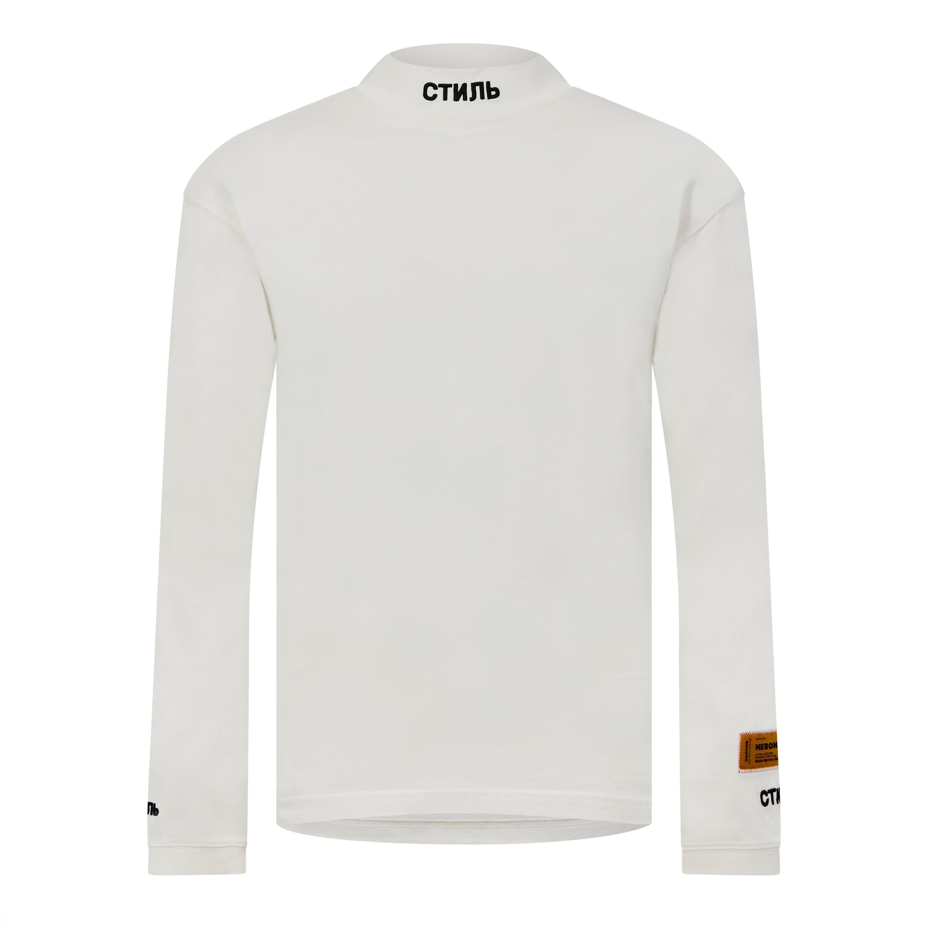 White/Black - Heron Preston - Long Sleeve Turtleneck - 1