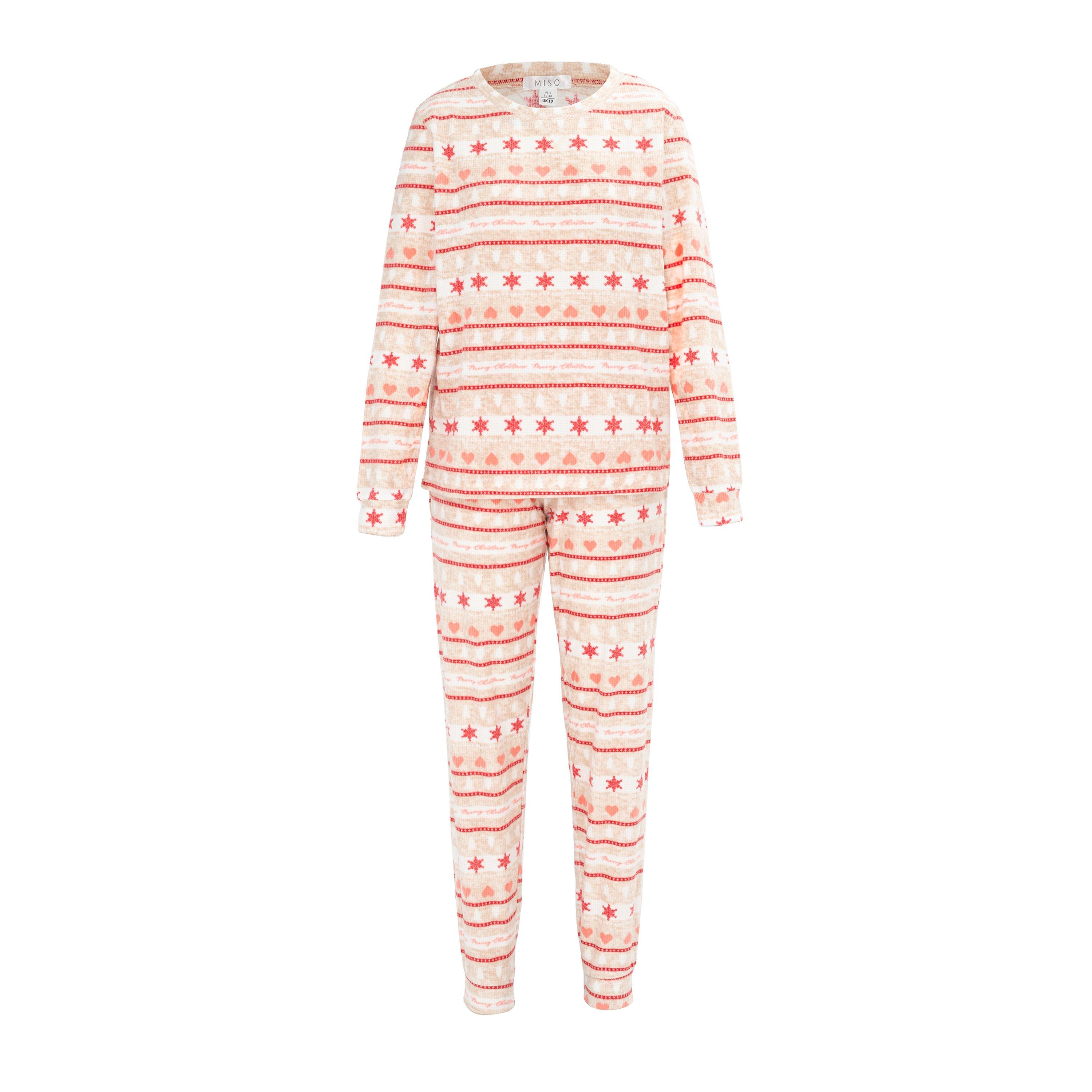 Rød - Miso - Ladies PJ Set - 1