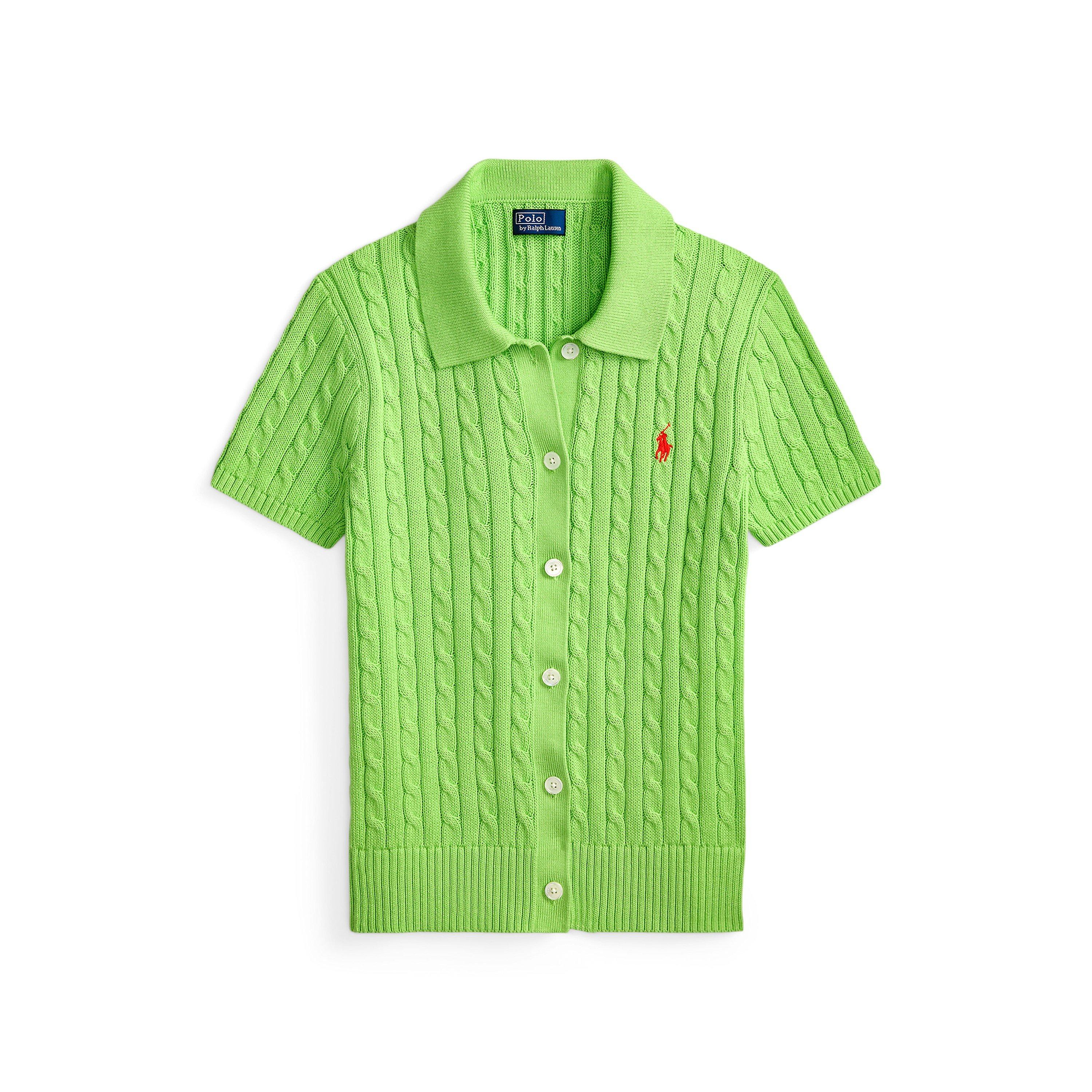 Polo Ralph Lauren Women's Riviera Green Cardigan - 12 (M)