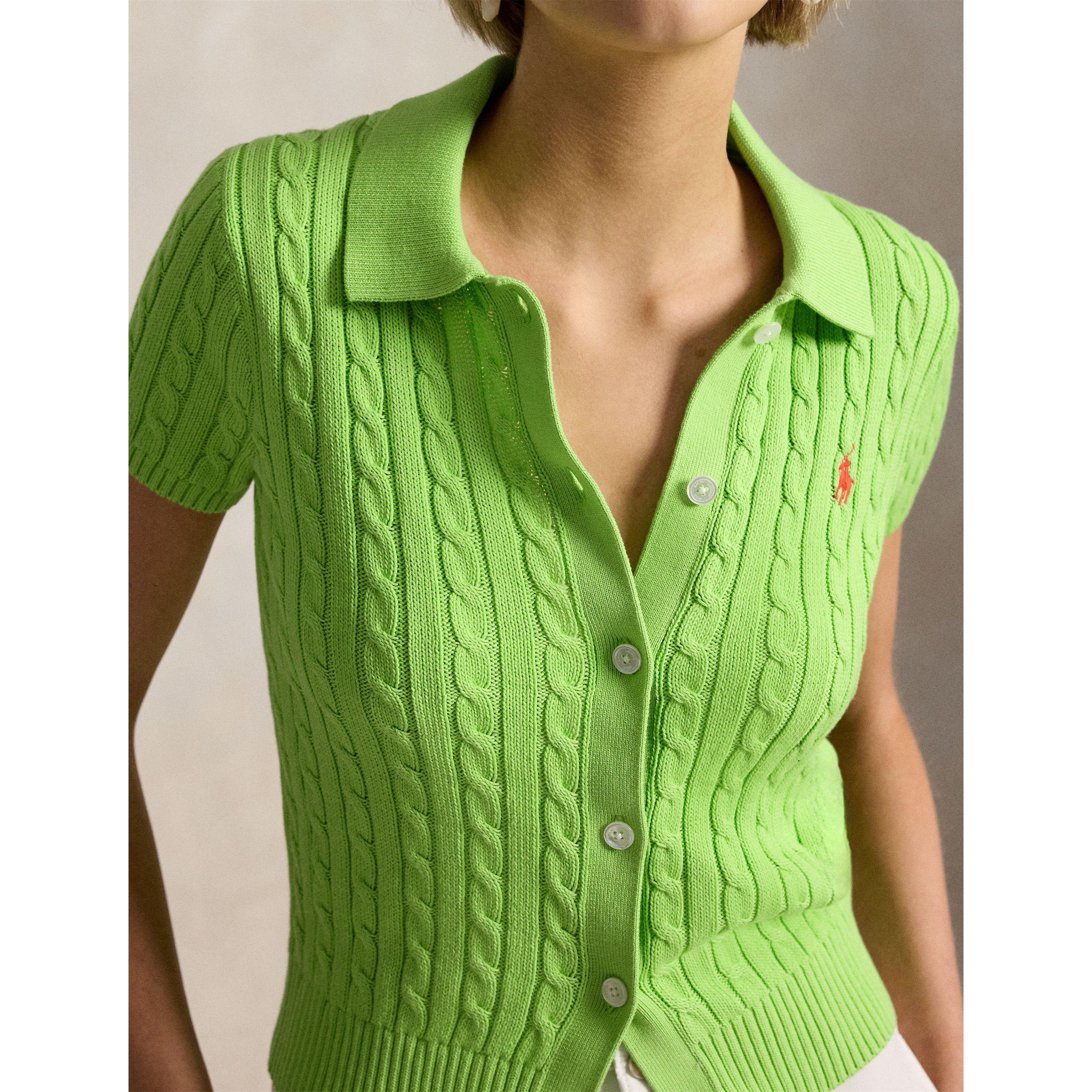 RIVIERA GREEN - Polo Ralph Lauren - Women's Cardigan - 4