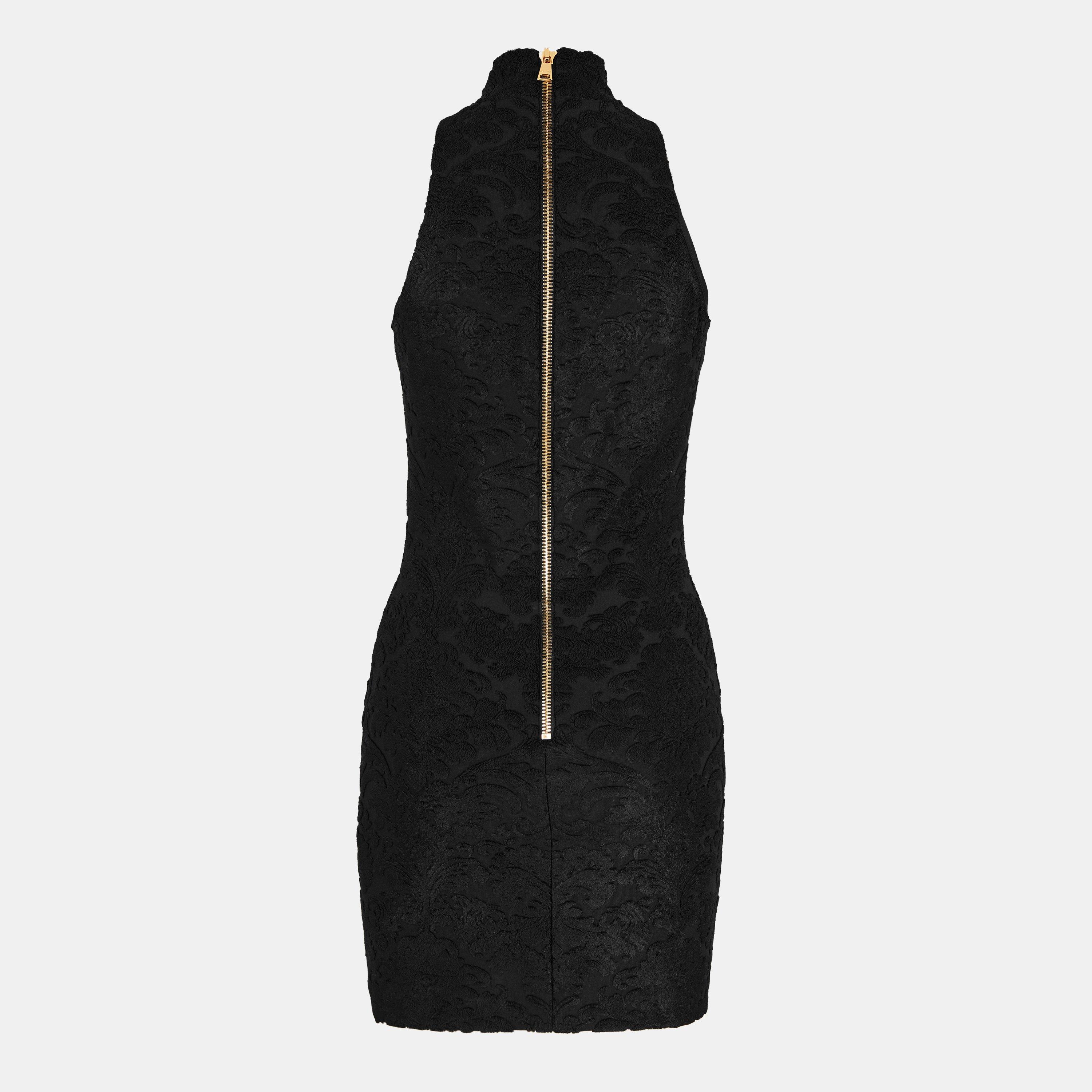 Noir - Balmain - Women's Mini Dress - 2