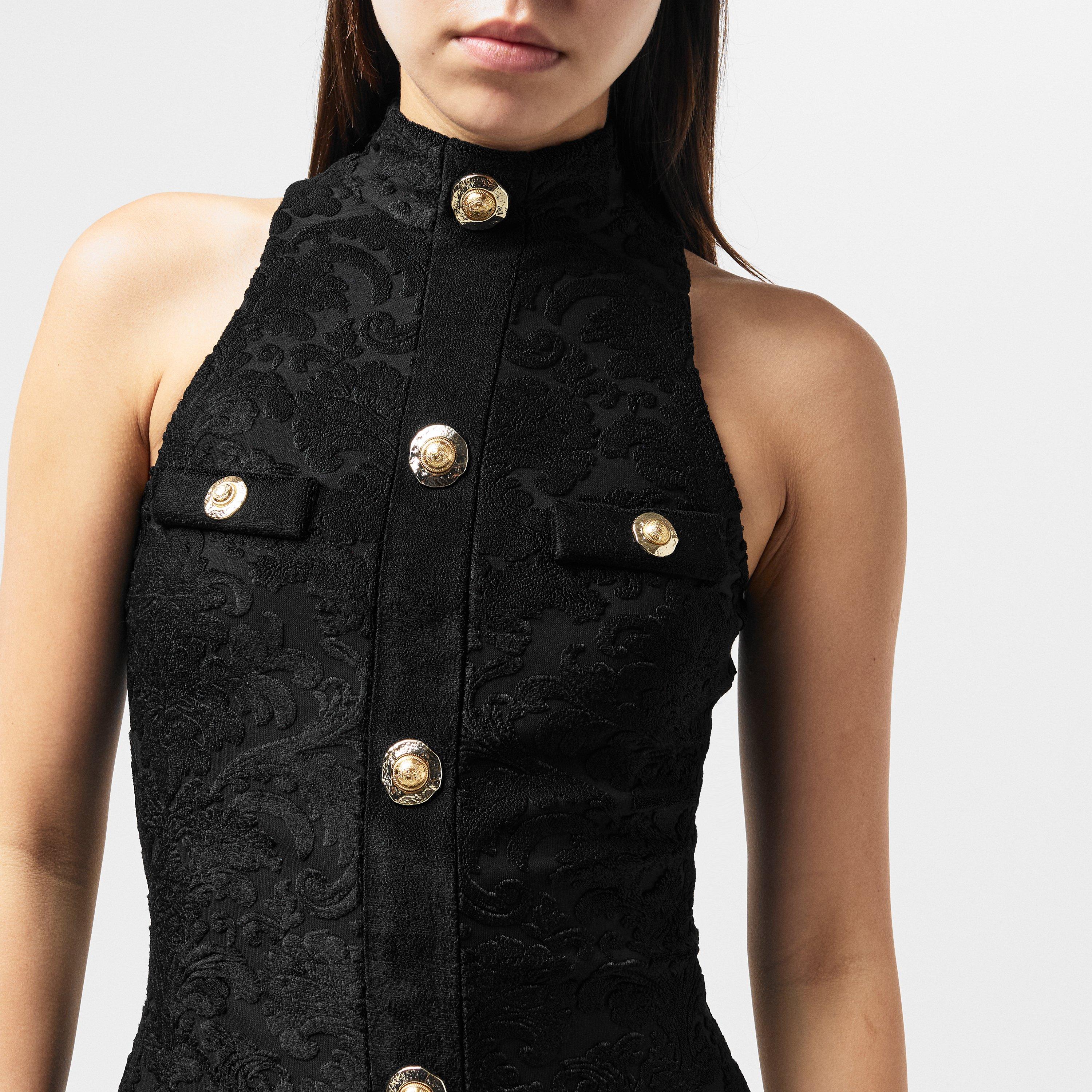 Noir - Balmain - Women's Mini Dress - 5