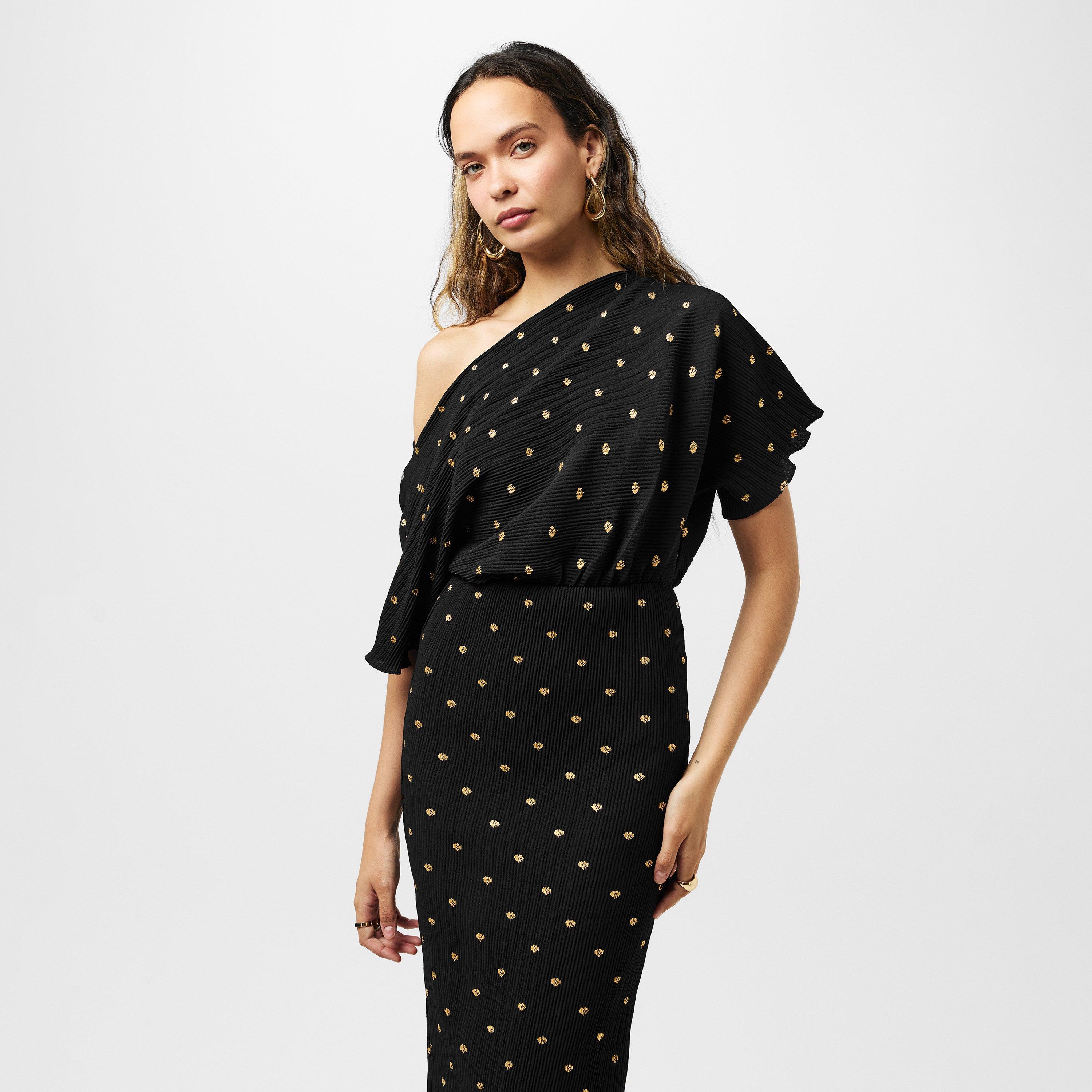 Black - Never Fully Dressed - Women's Tilly Plisse Mini Dress - 3