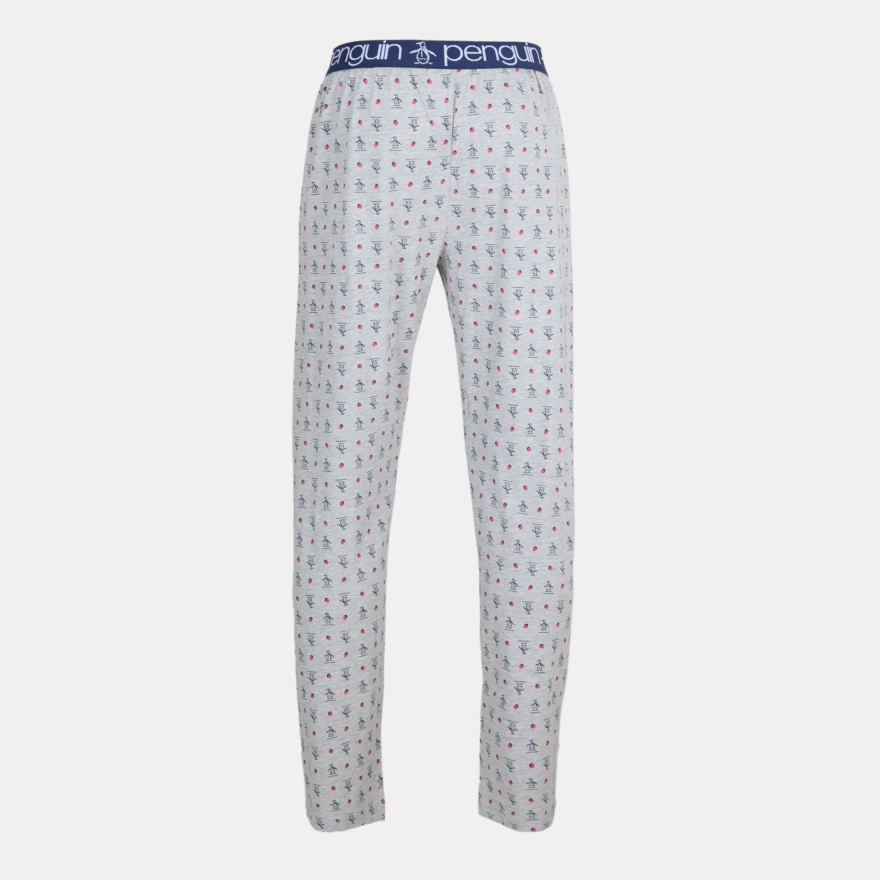 Grå - Penguin - Ppx8 1Pk Jersey Trouser Lo Mens - 2