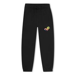 Off White Kids Wtrclr Pant Logo Jogging Bottoms