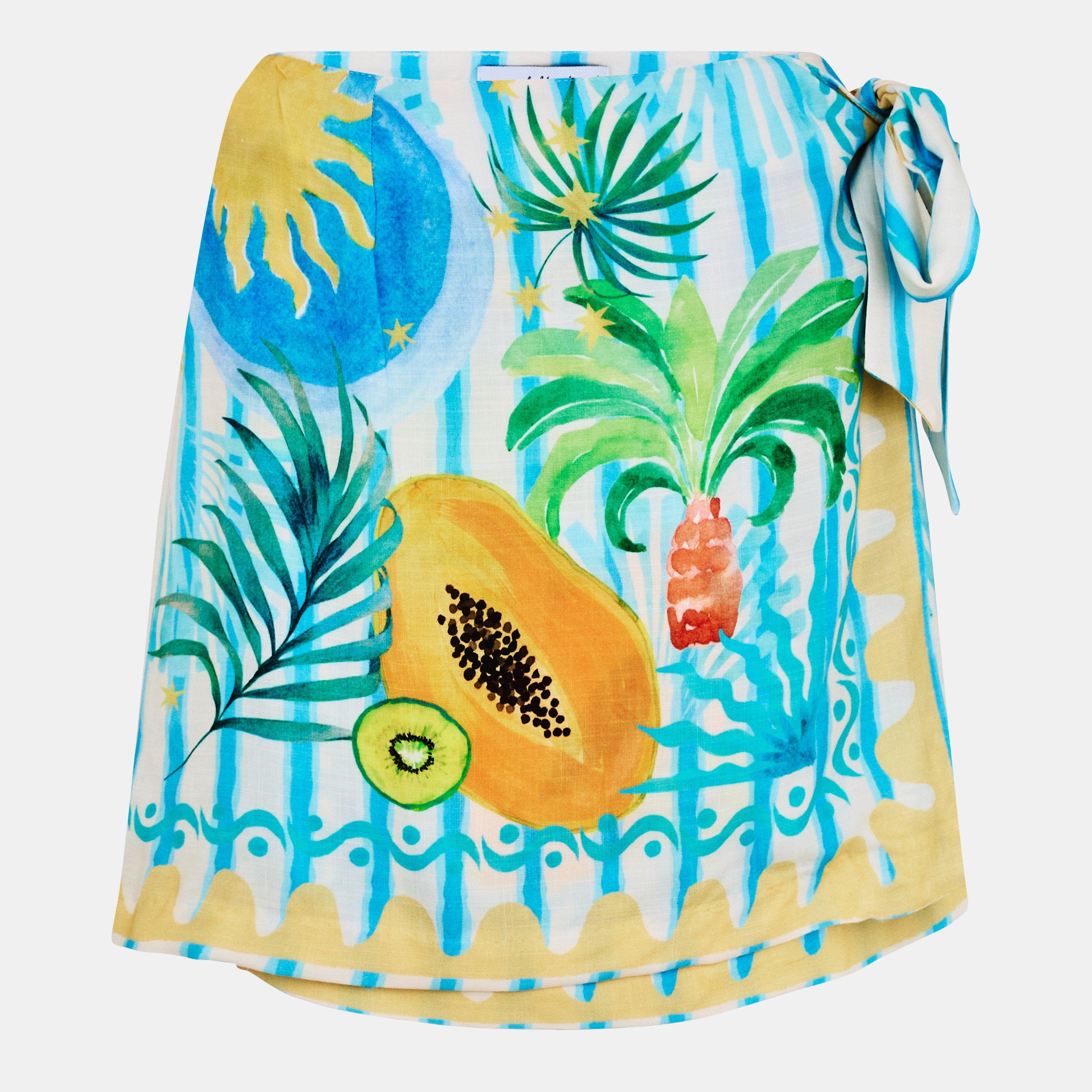 Blue - Never Fully Dressed - Women's Rio Wrap Skirt - 1