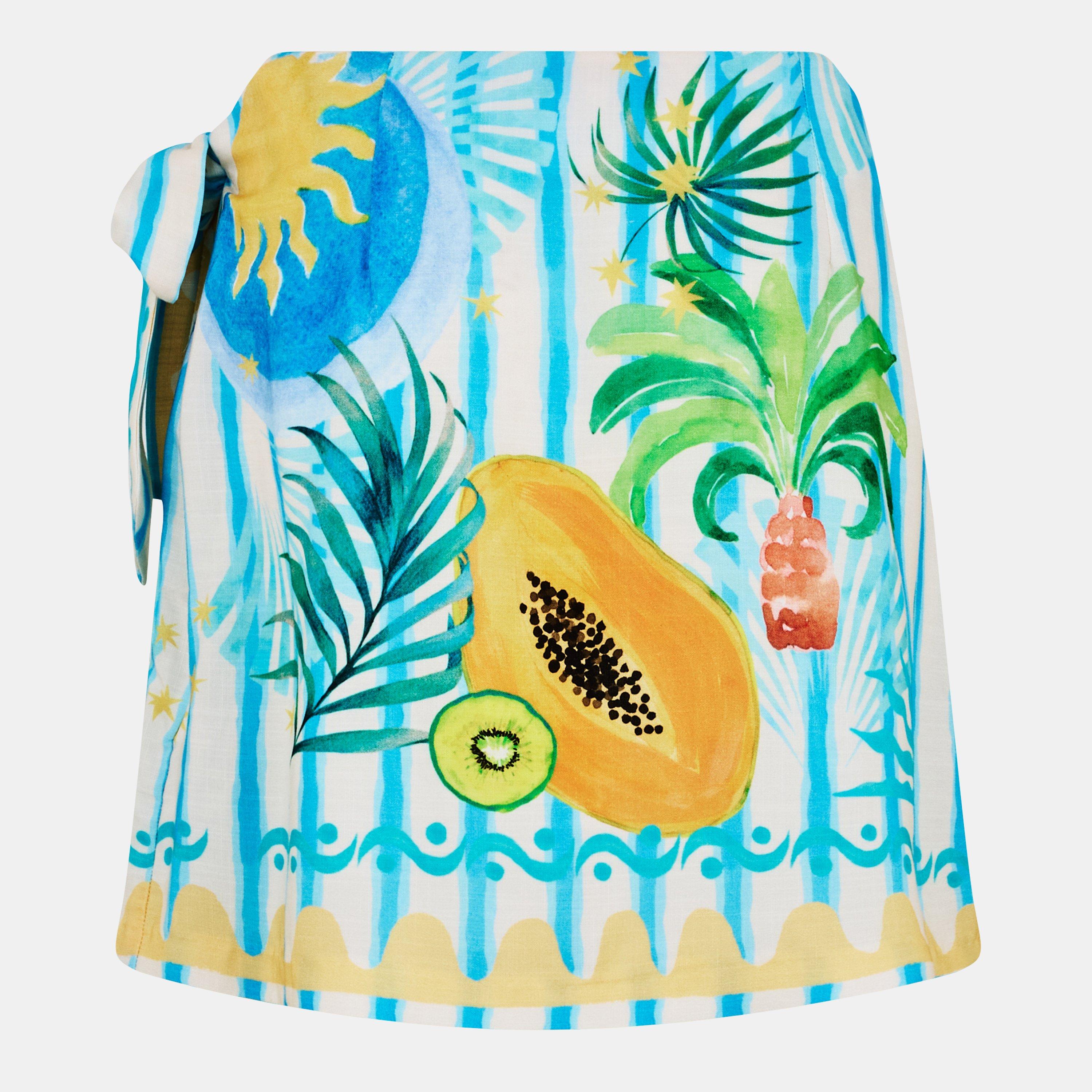 Blue - Never Fully Dressed - Women's Rio Wrap Skirt - 2