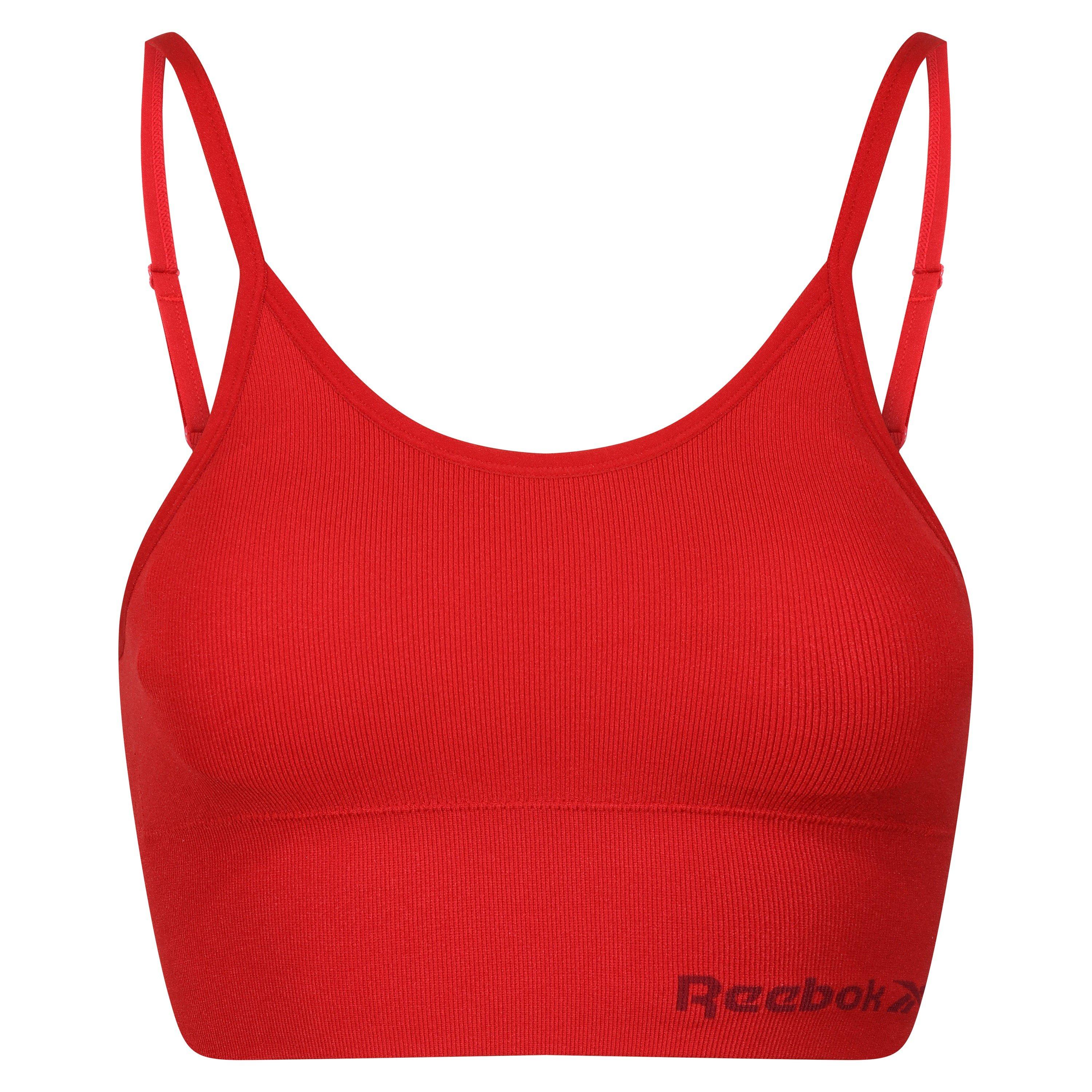 Flash Red - Reebok - Womens Bra Top Hatty - 1