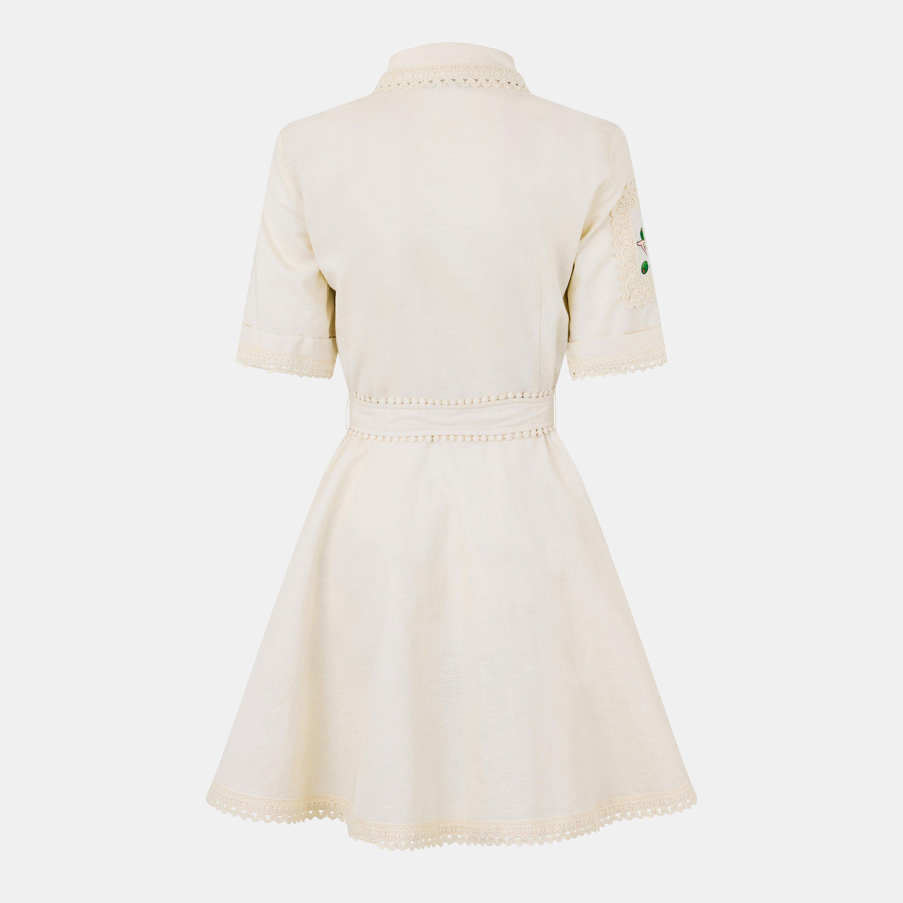 Cream - Never Fully Dressed - Women's Isla Shirt Dress - 2