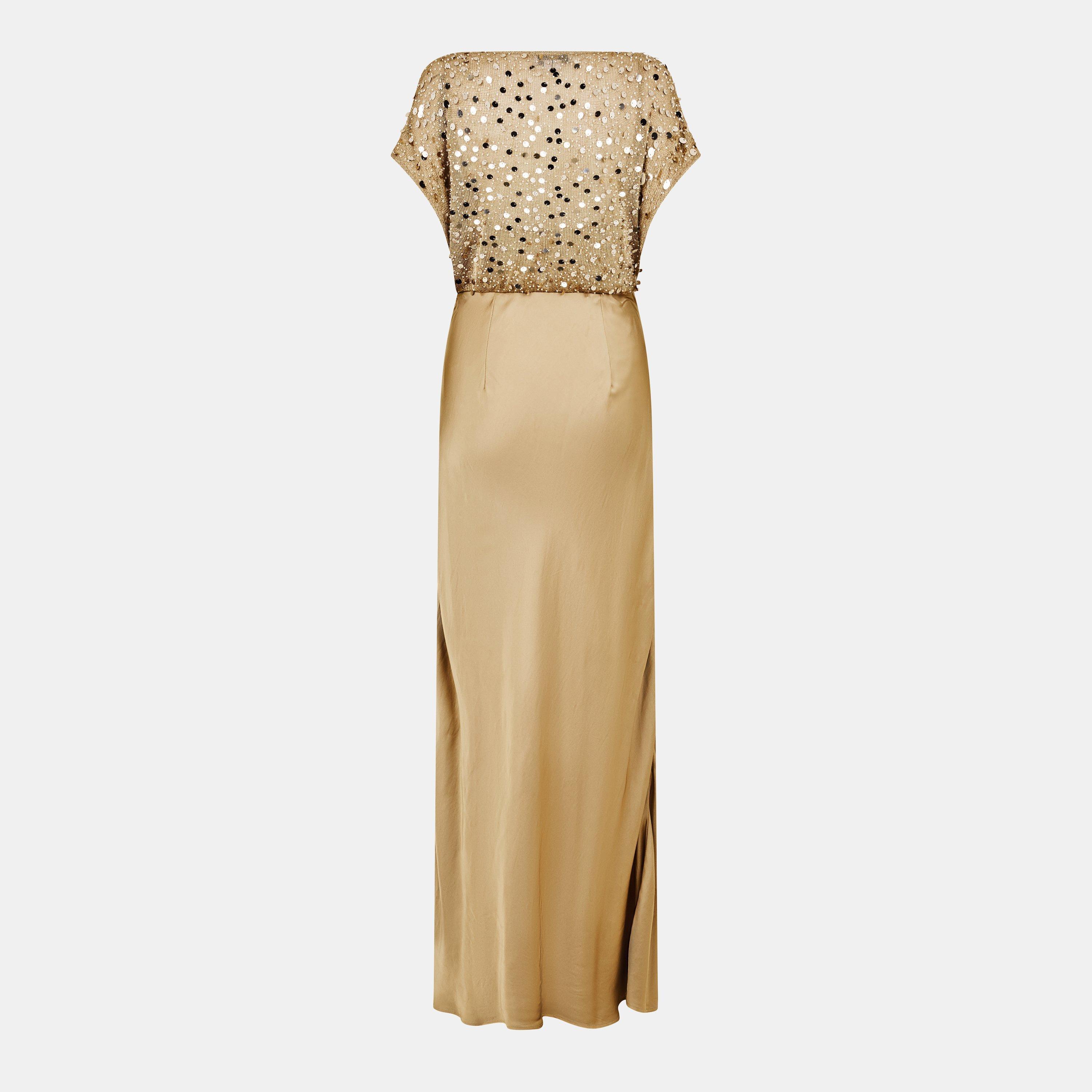 Gold - Never Fully Dressed - Women's Elodie Maxi Dress - 2