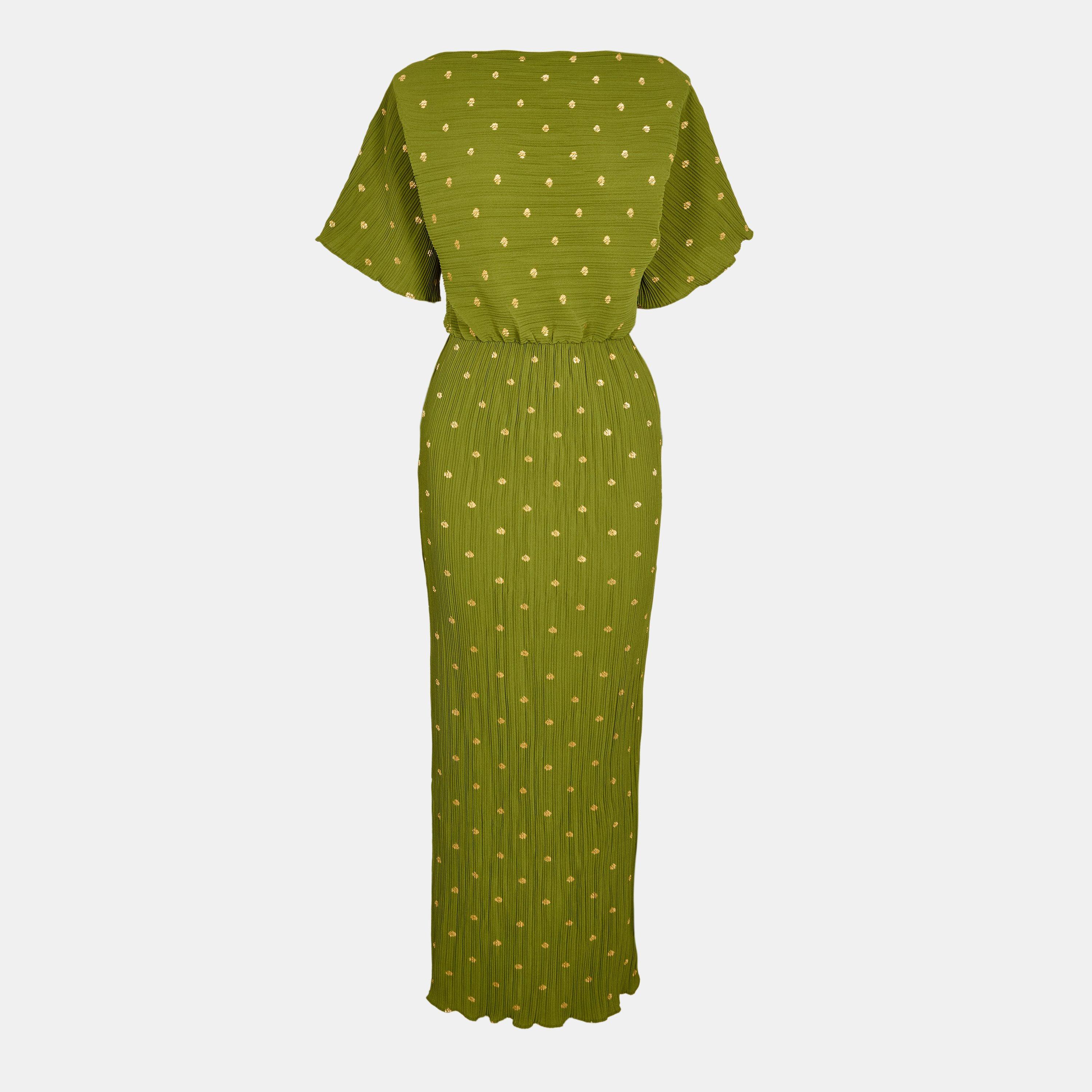 Never Fully Dressed Women's Tilly Long Maxi Dress - Khaki - 8 (XS)