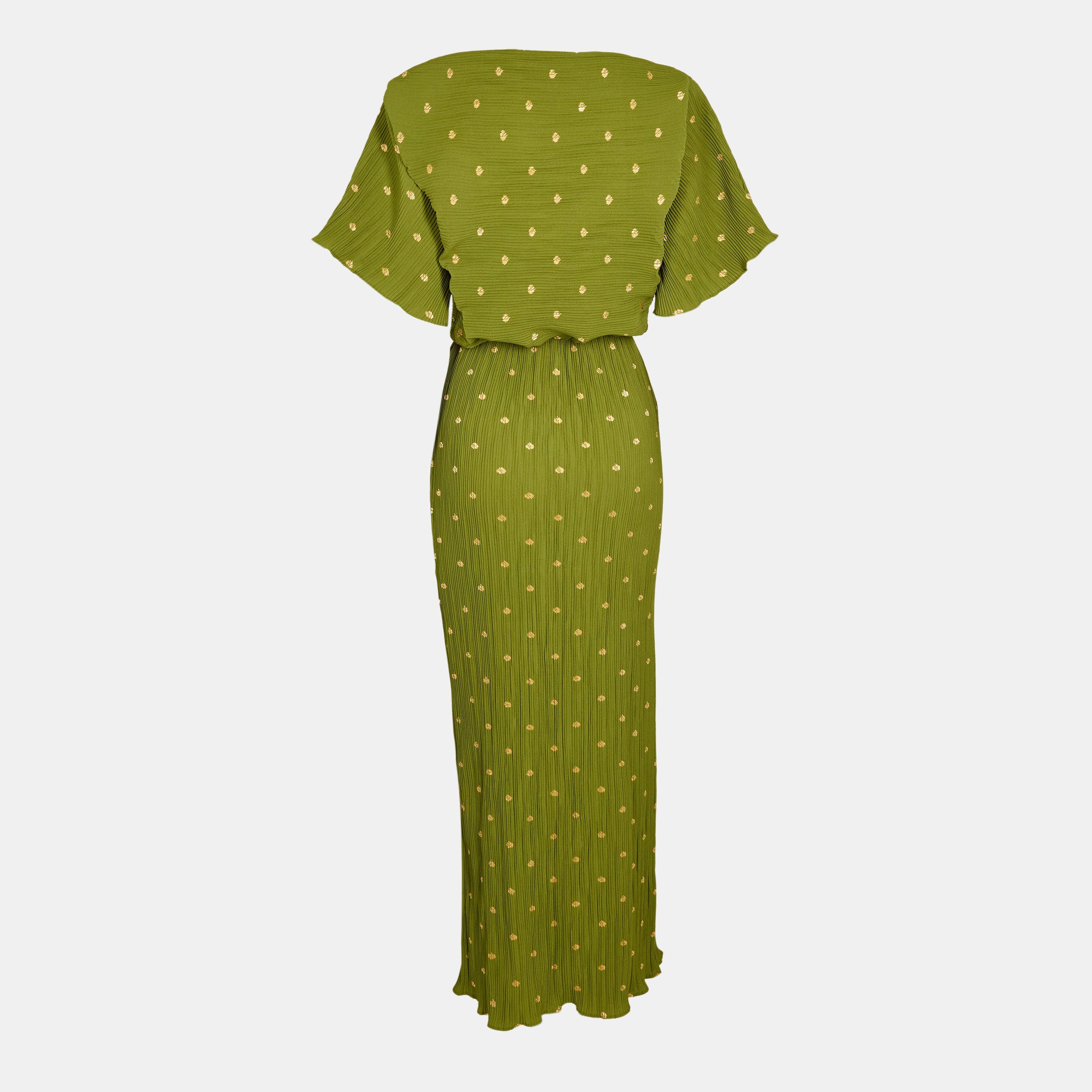 Khaki - Never Fully Dressed - Women's Tilly Maxi Dress - 2