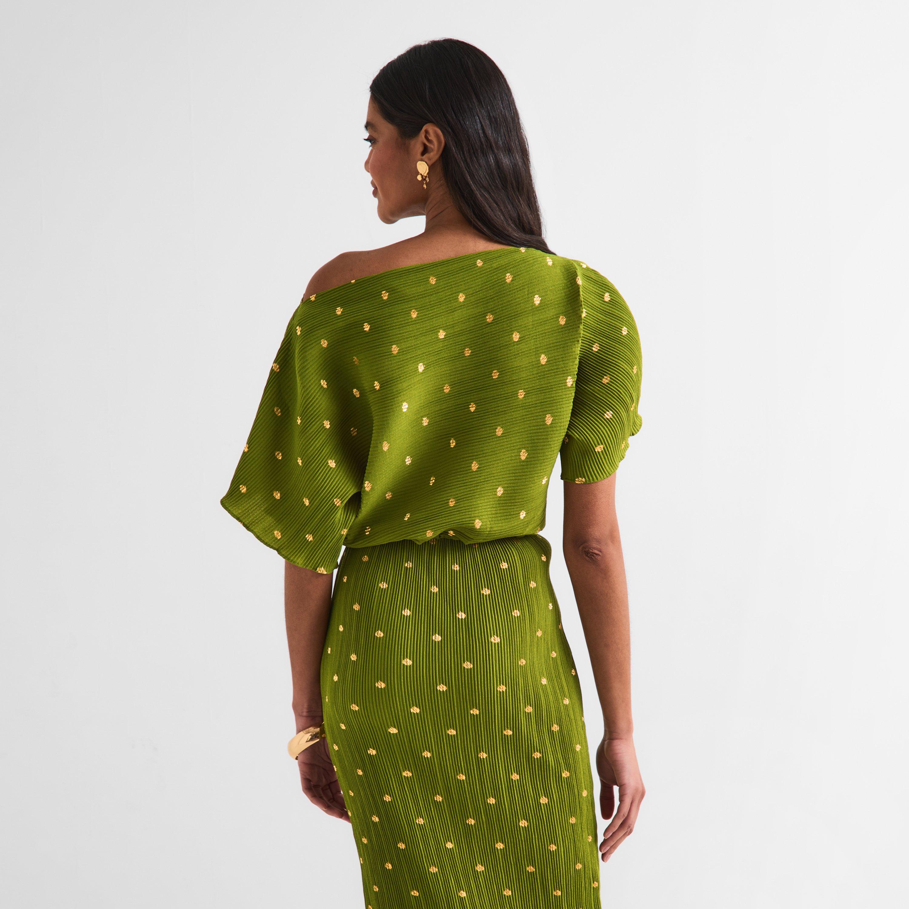 Khaki - Never Fully Dressed - Women's Tilly Long Maxi Dress - 4