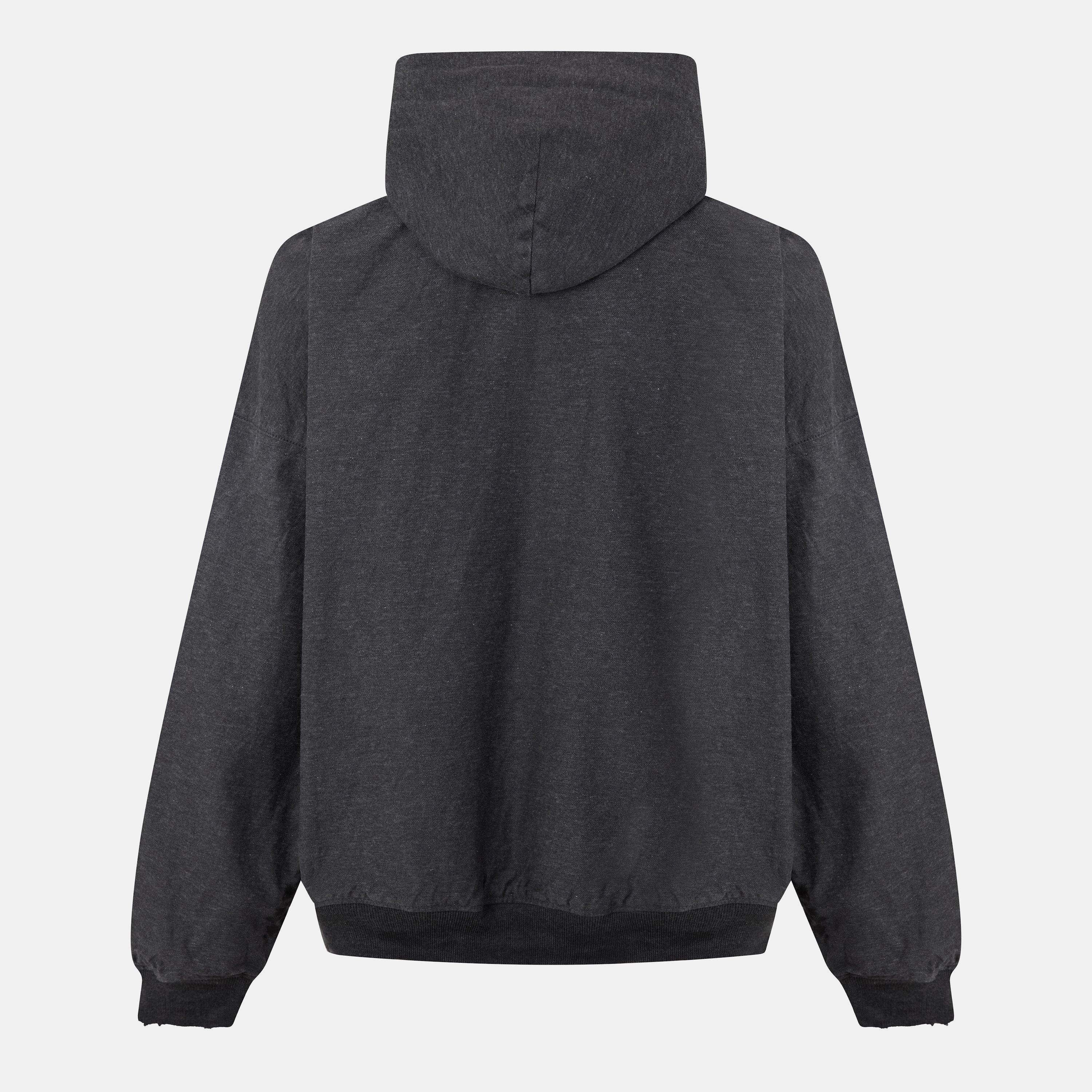 Washed Grey - Balenciaga - Men's  Denim Jacket - 2