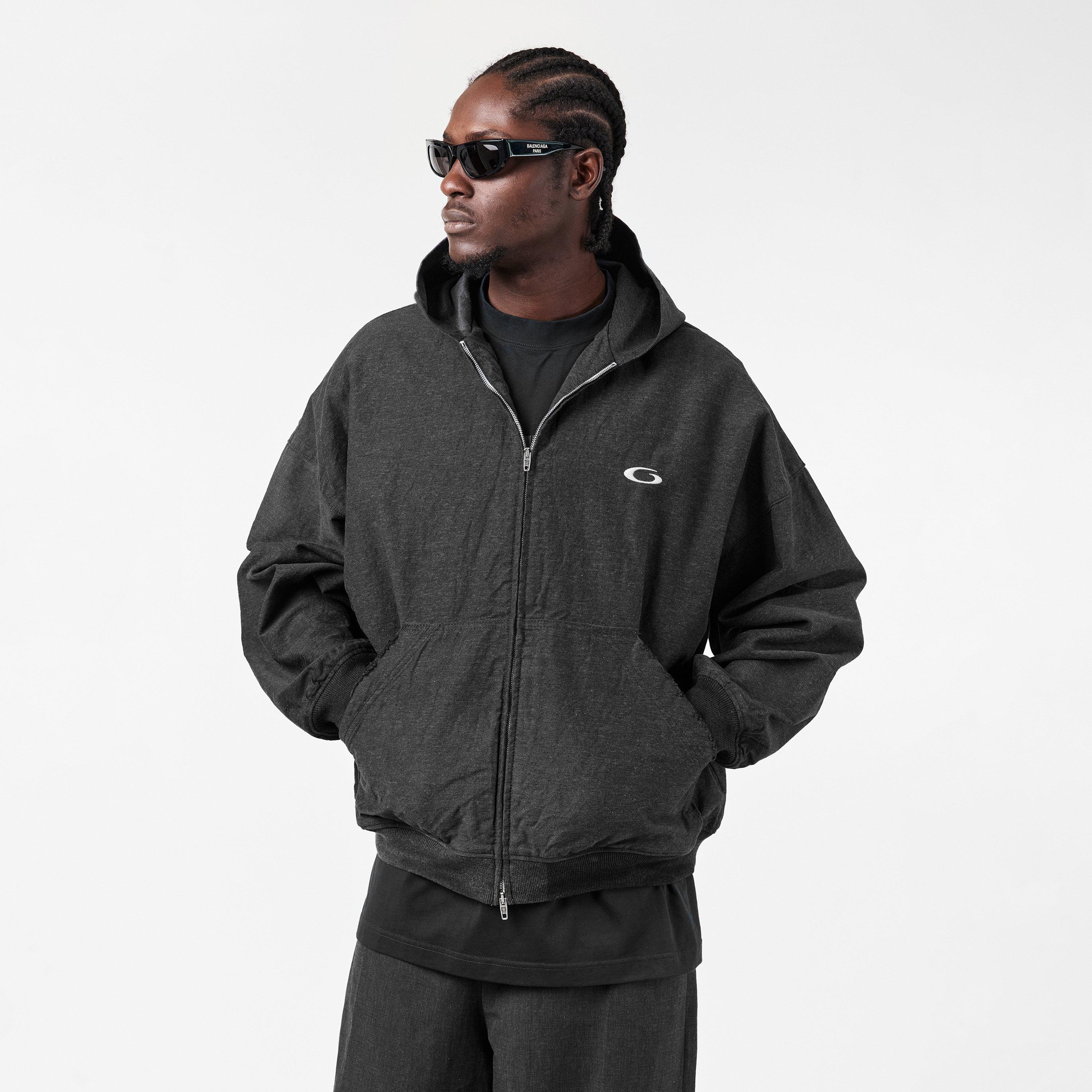 Washed Grey - Balenciaga - Men's  Denim Jacket - 3