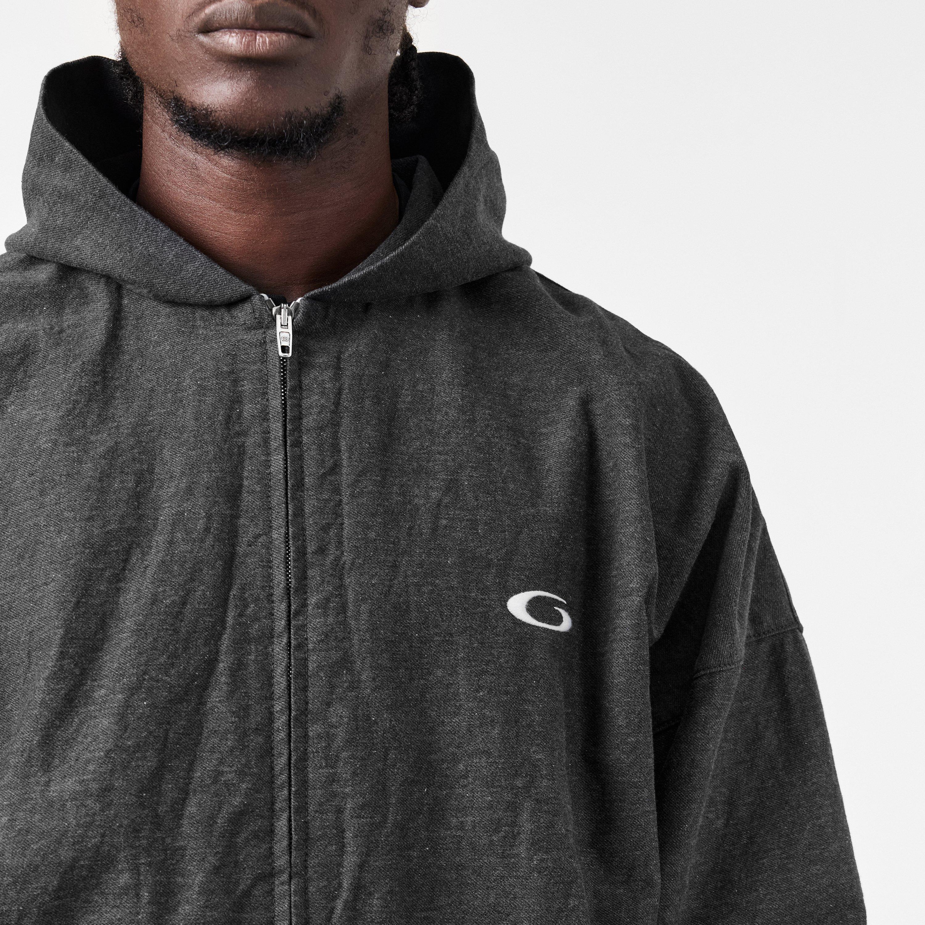 Washed Grey - Balenciaga - Men's  Denim Jacket - 5