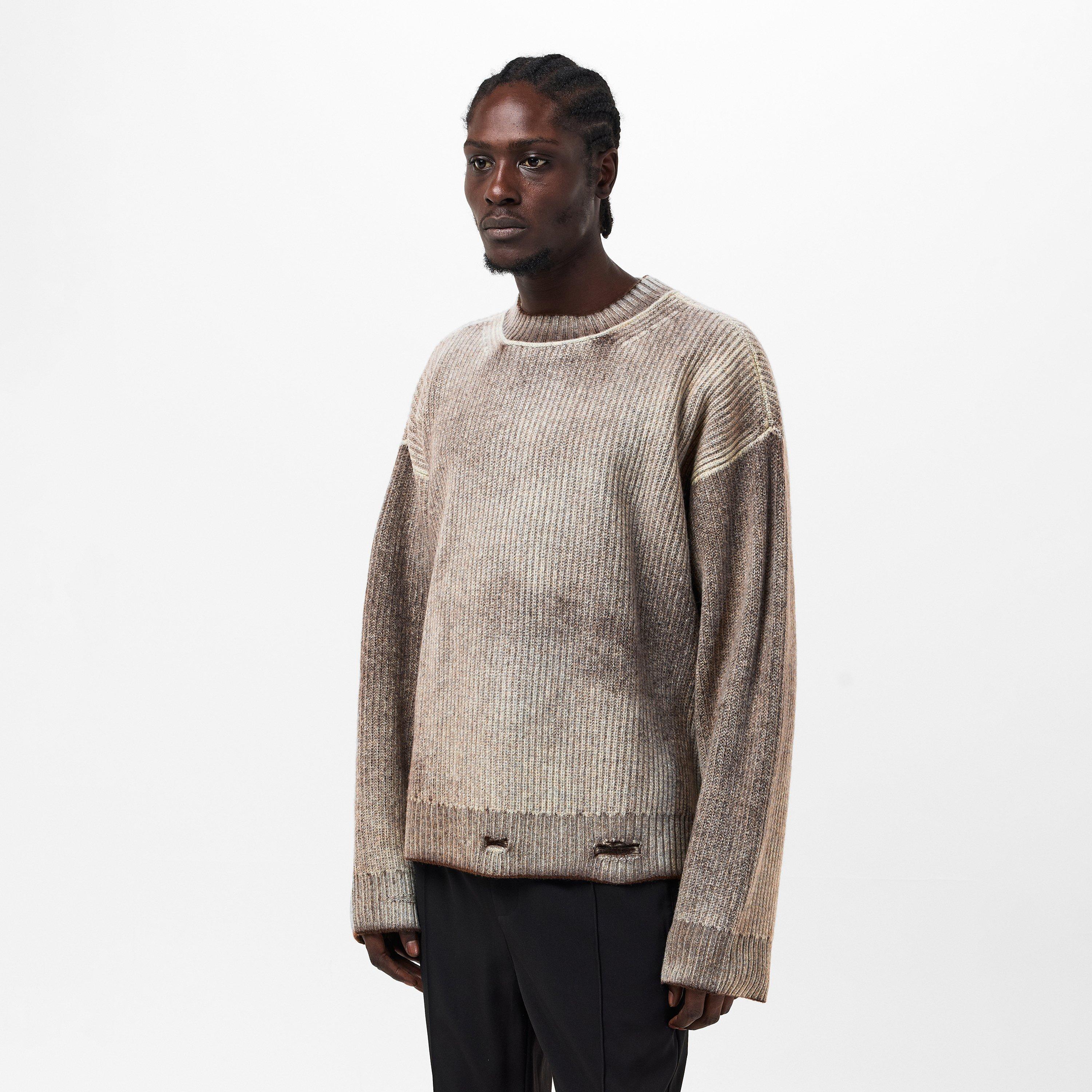 Nero - Represent - Men's Reversible Knitted Crew Neck Jumper - 3