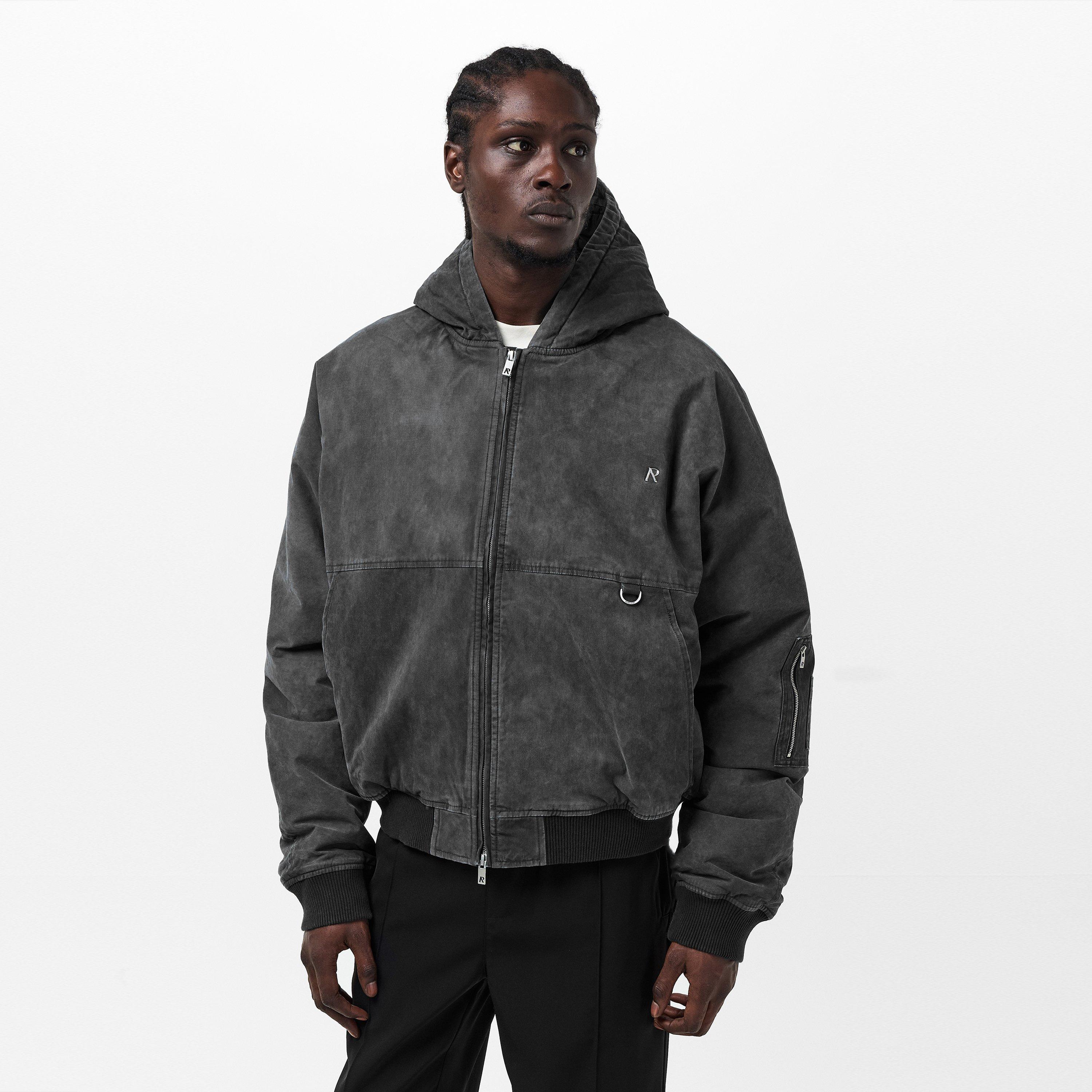 Washed Black - Represent - Men's Technical Bomber Jacket - 3