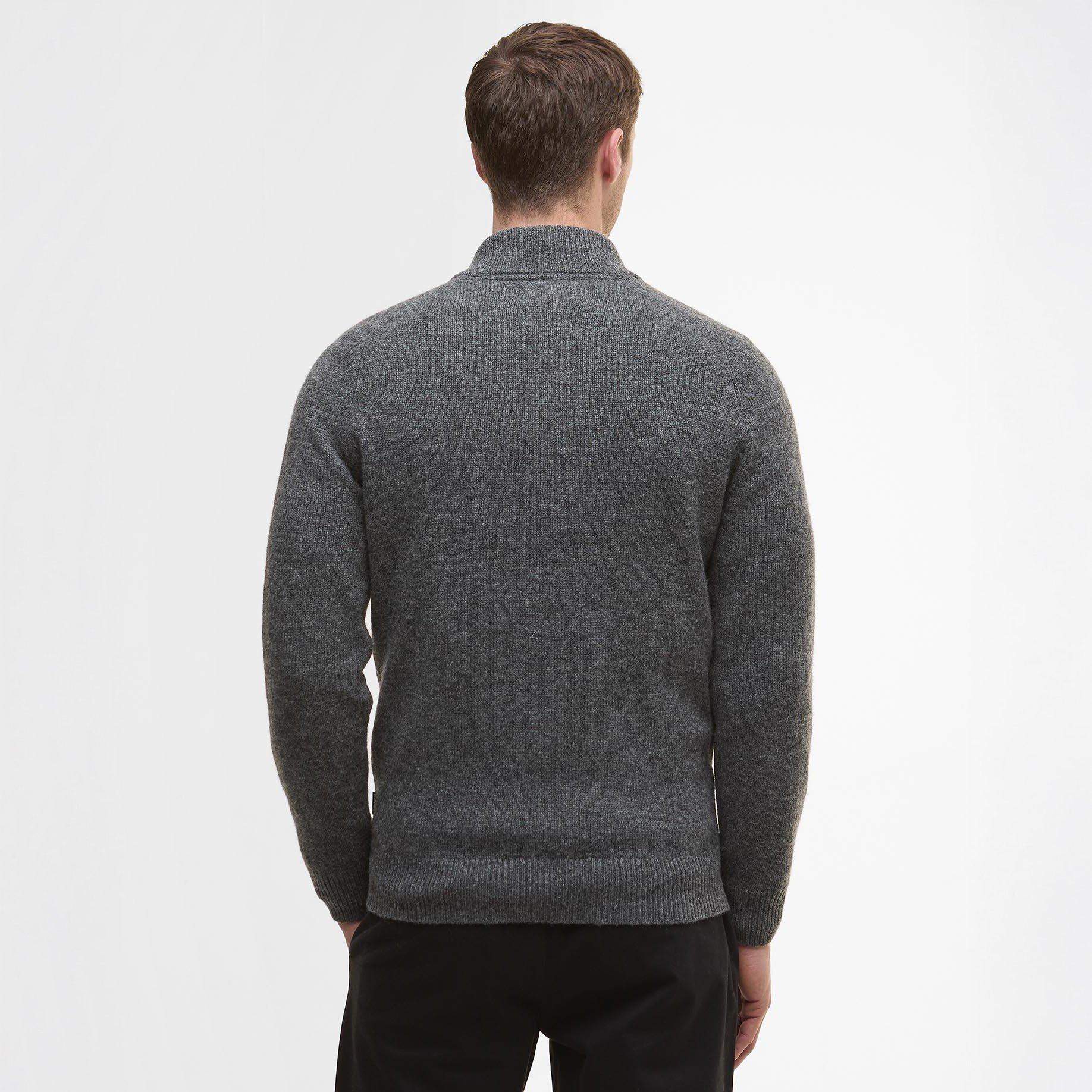 Charcoal CH51 - Barbour - Talder Zipped Jumper - 3