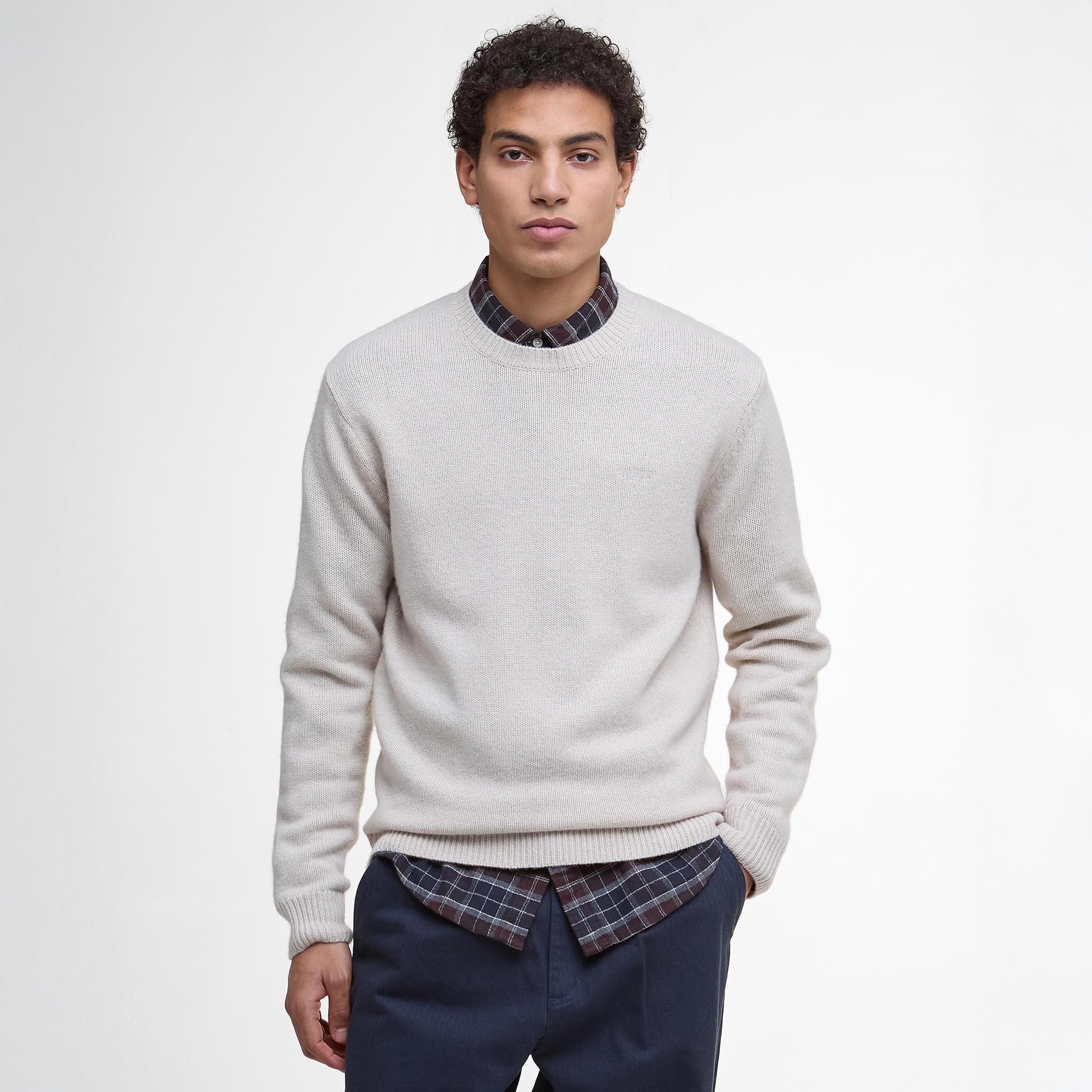 Mist Marl GY18 - Barbour - Covent Crew Neck Jumper - 2