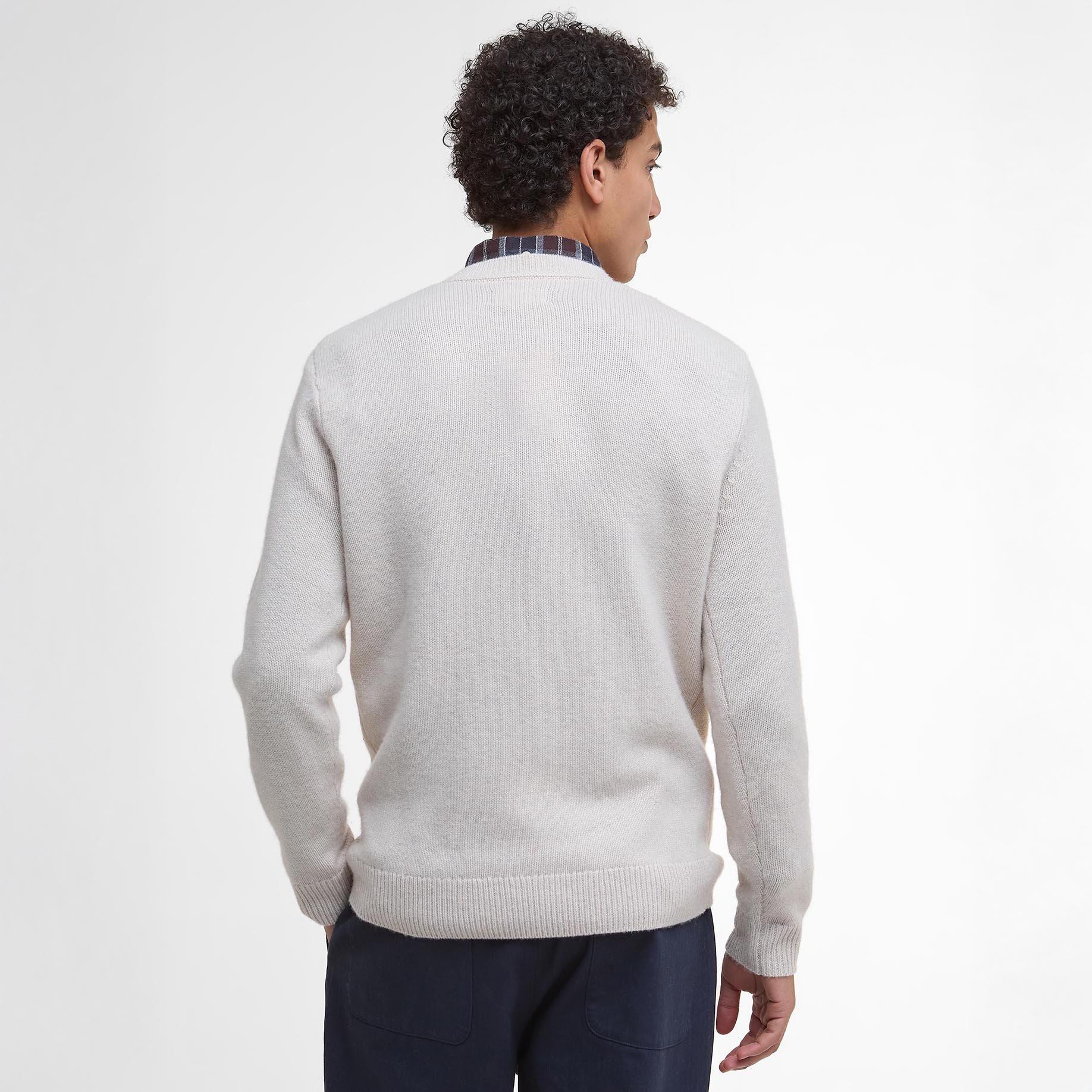 Mist Marl GY18 - Barbour - Covent Crew Neck Jumper - 3