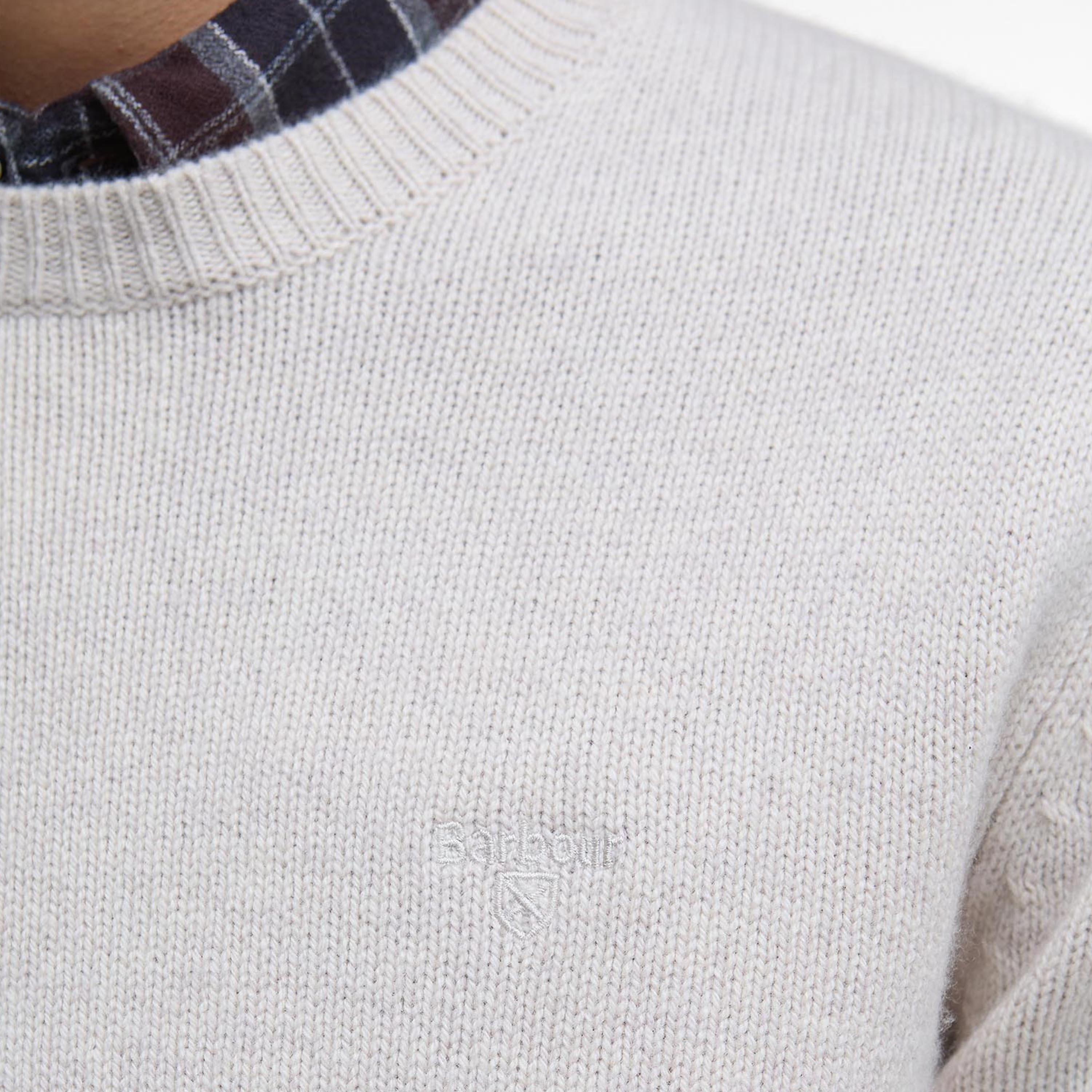 Mist Marl GY18 - Barbour - Covent Crew Neck Jumper - 5