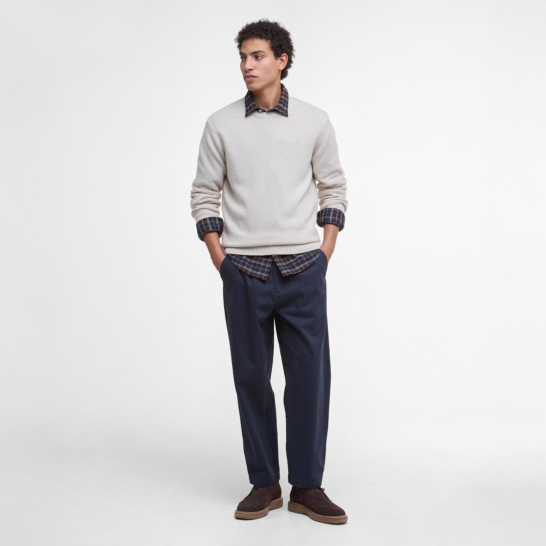 Mist Marl GY18 - Barbour - Covent Crew Neck Jumper - 6